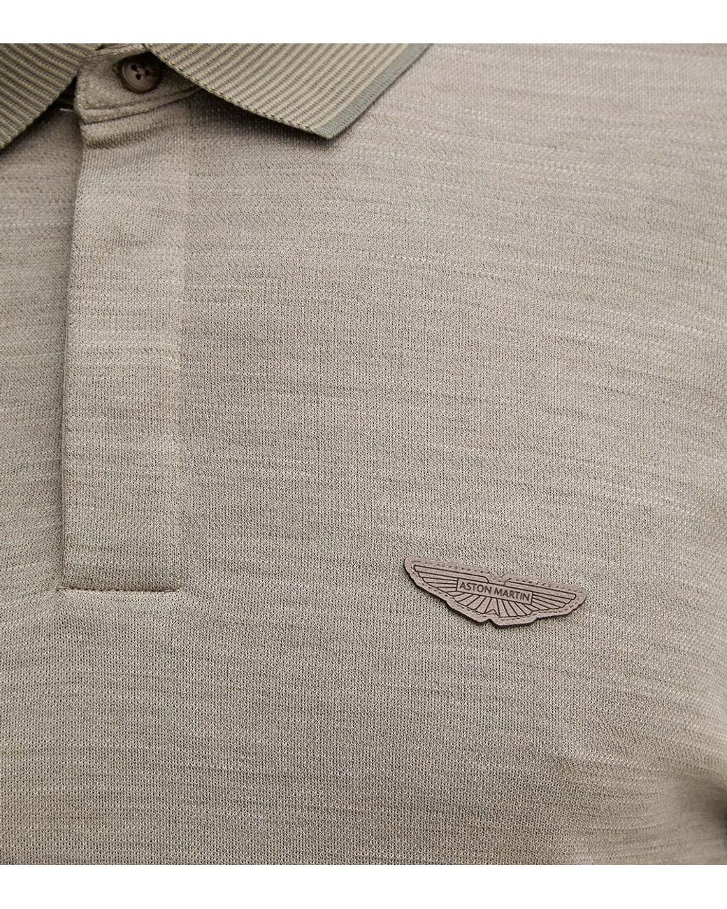 Boss Gray Solid Shirt Collar Polo for men