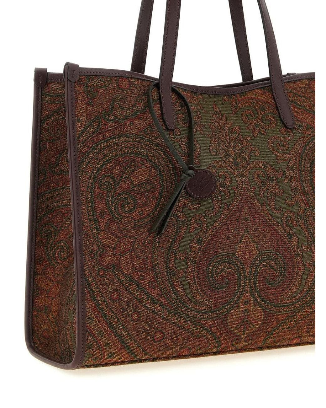 Etro Brown Love Trotter Large Tote