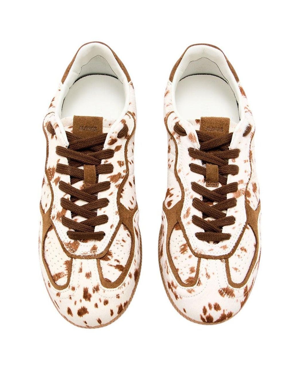 Alohas Natural Printed Rife Sneakers