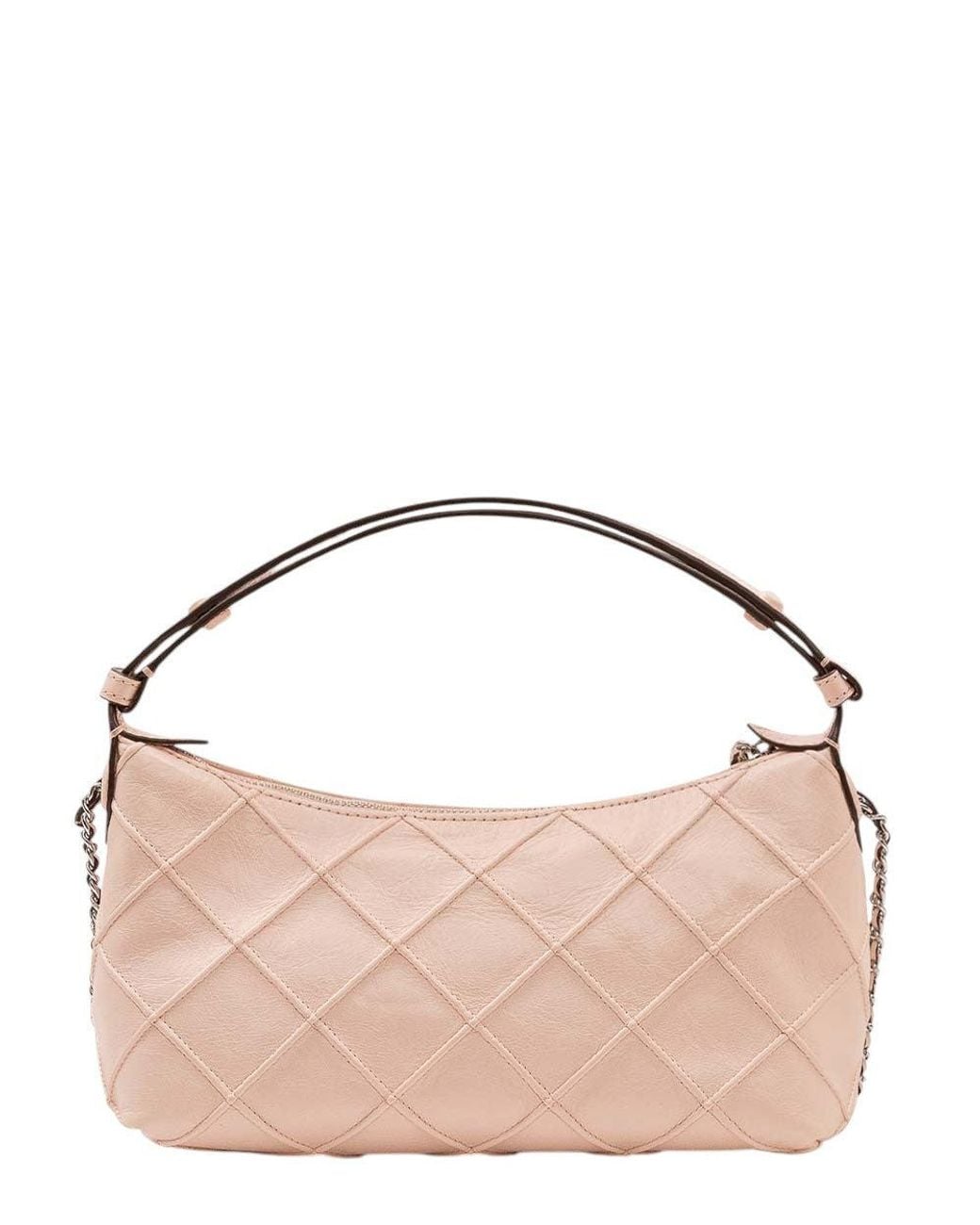 Tory Burch Brown Light Fleming Mini Shoulder Bag