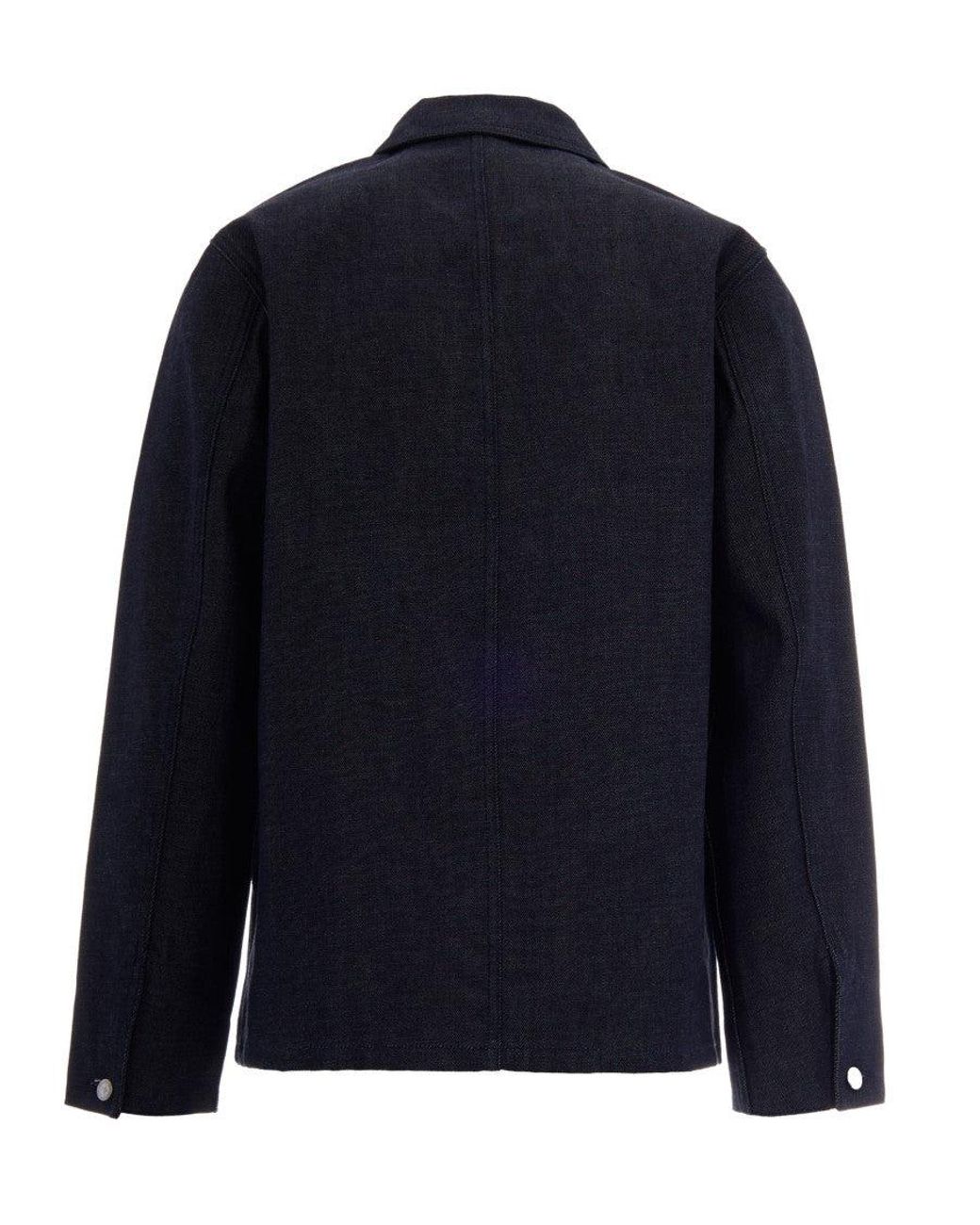 A.P.C. Blue Loose Shirt for men