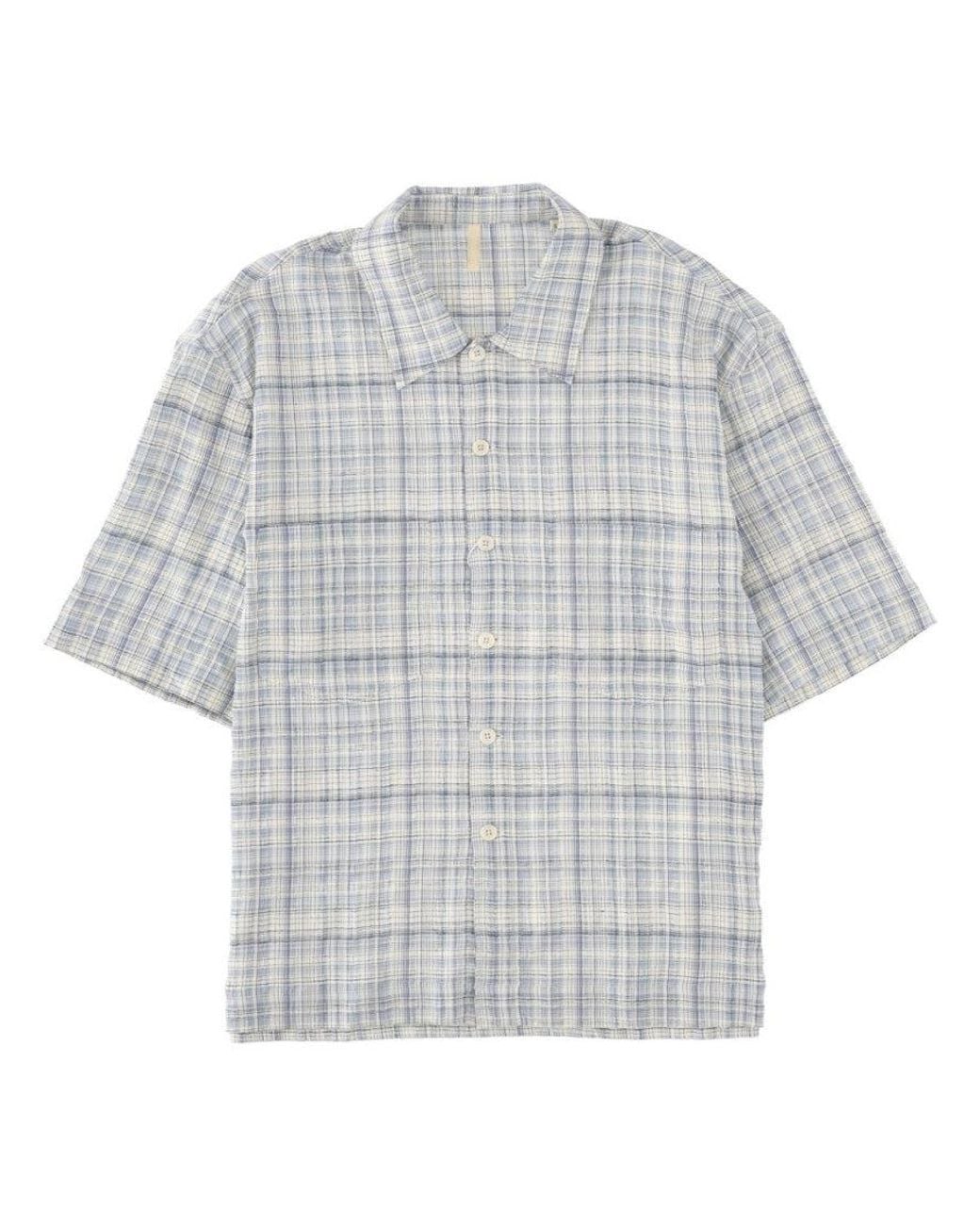 sunflower Gray Light Checks Shirt for men