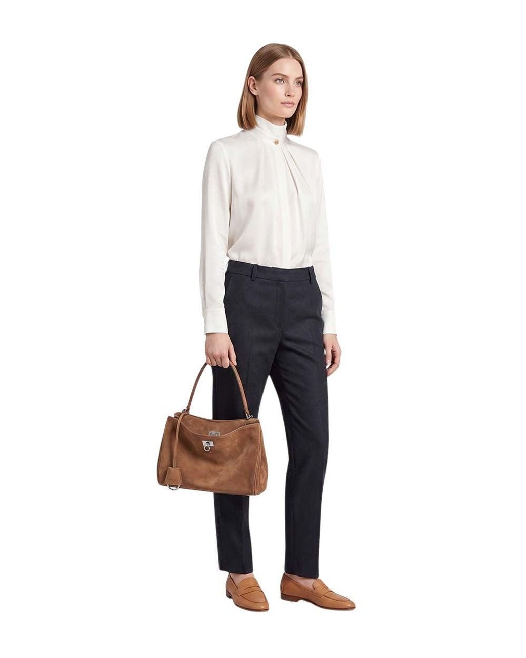 Balenciaga Brown Rodeo Small Shoulder Bag