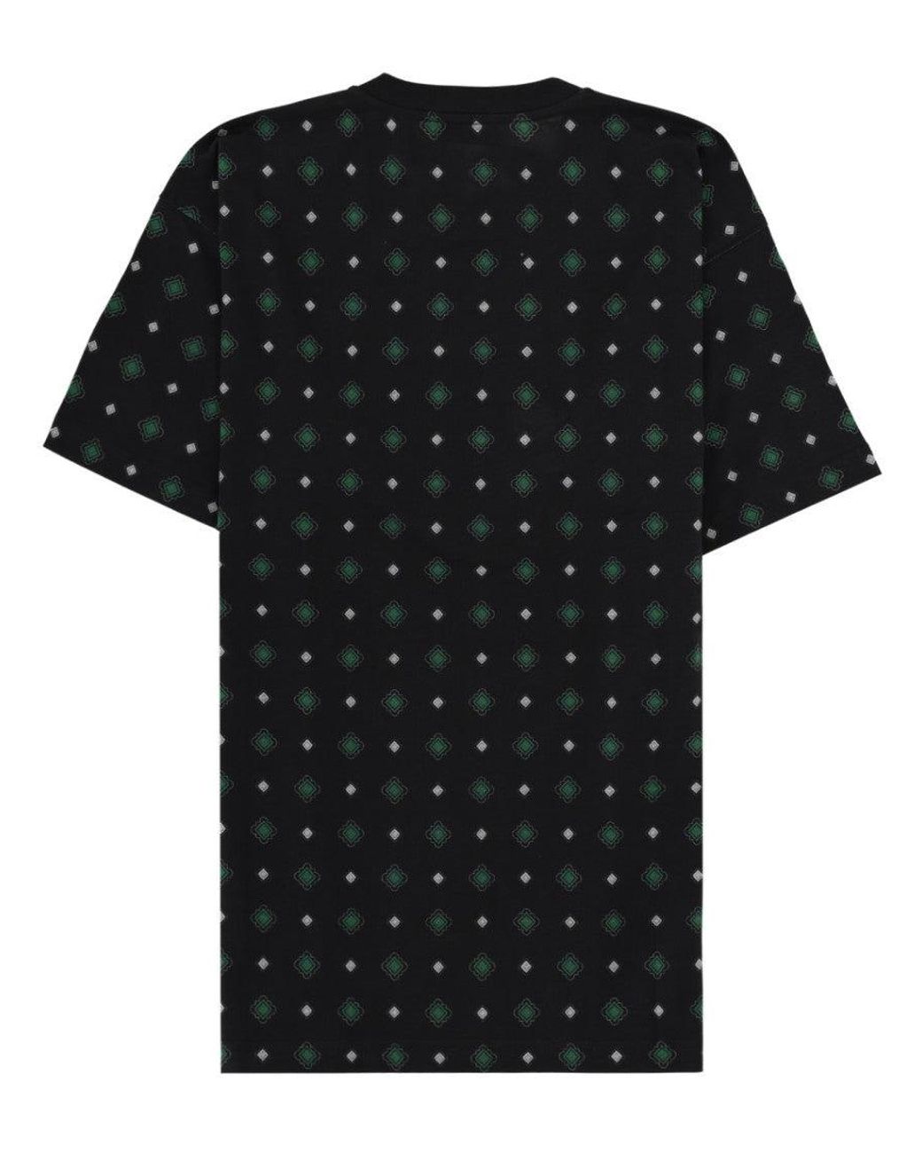 Moschino Black T-Shirt With Print Cotton T-Shirts