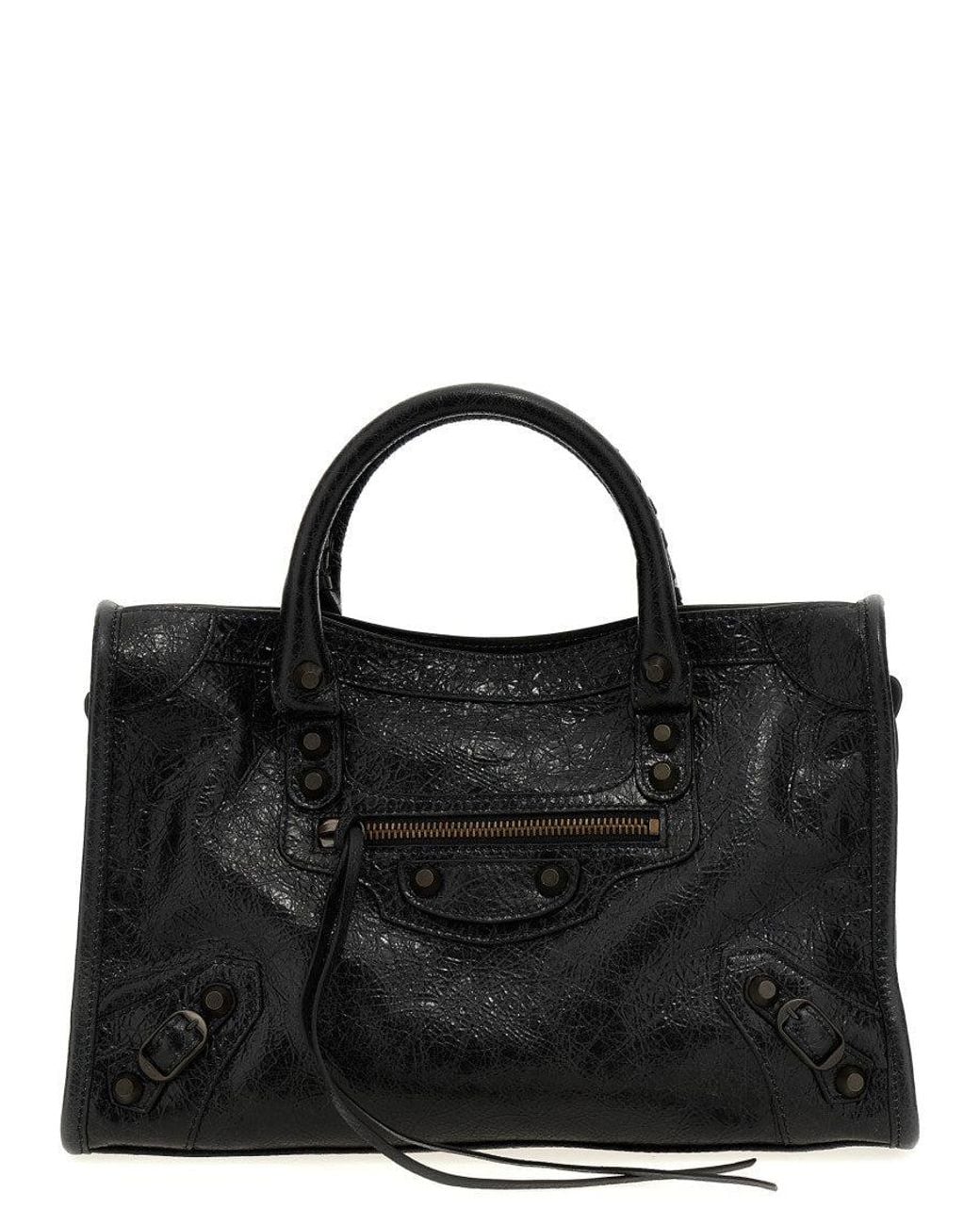 Balenciaga Black Le City Bag Small Satchel