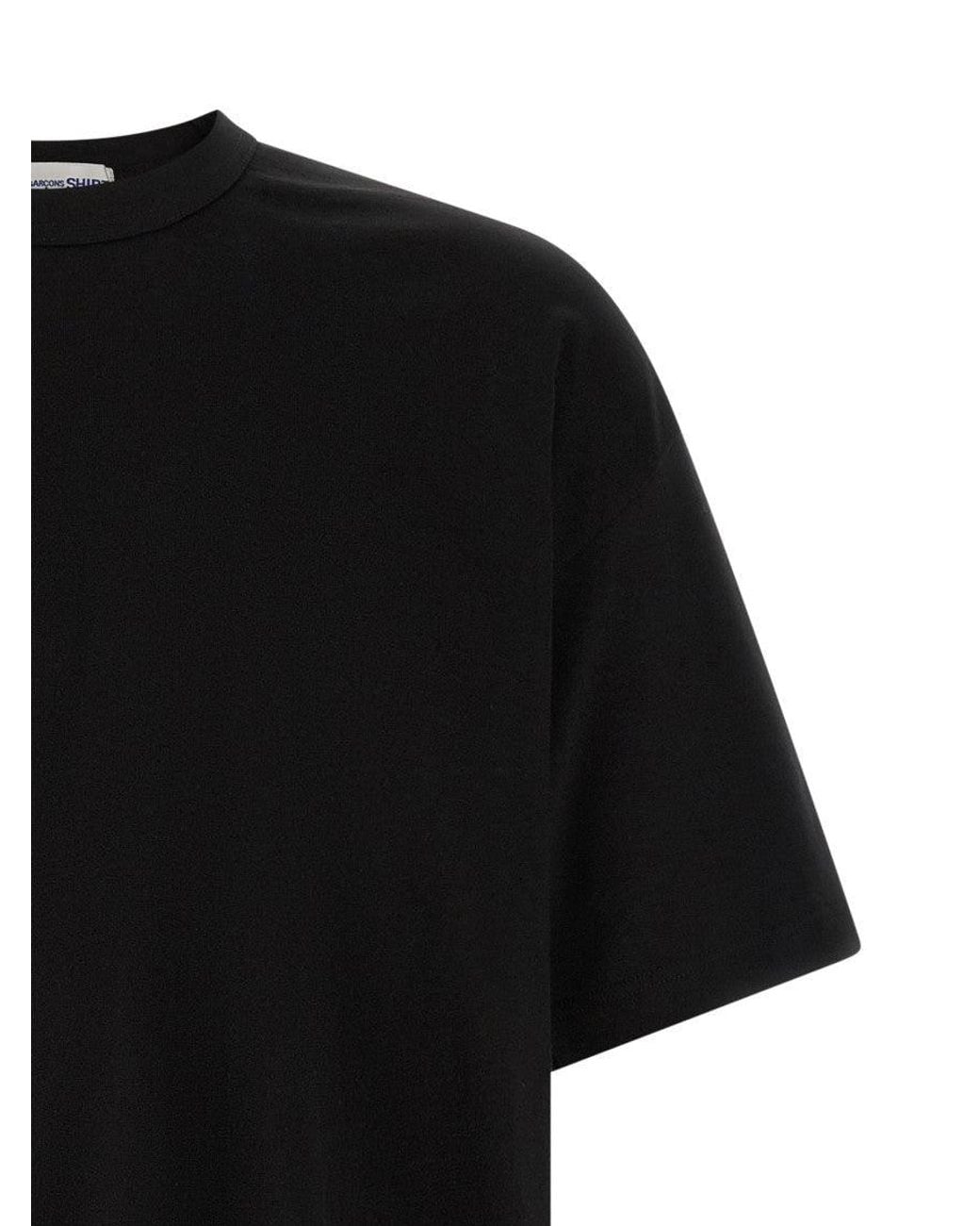 Comme des Garçons Black Logo Print T-Shirt for men