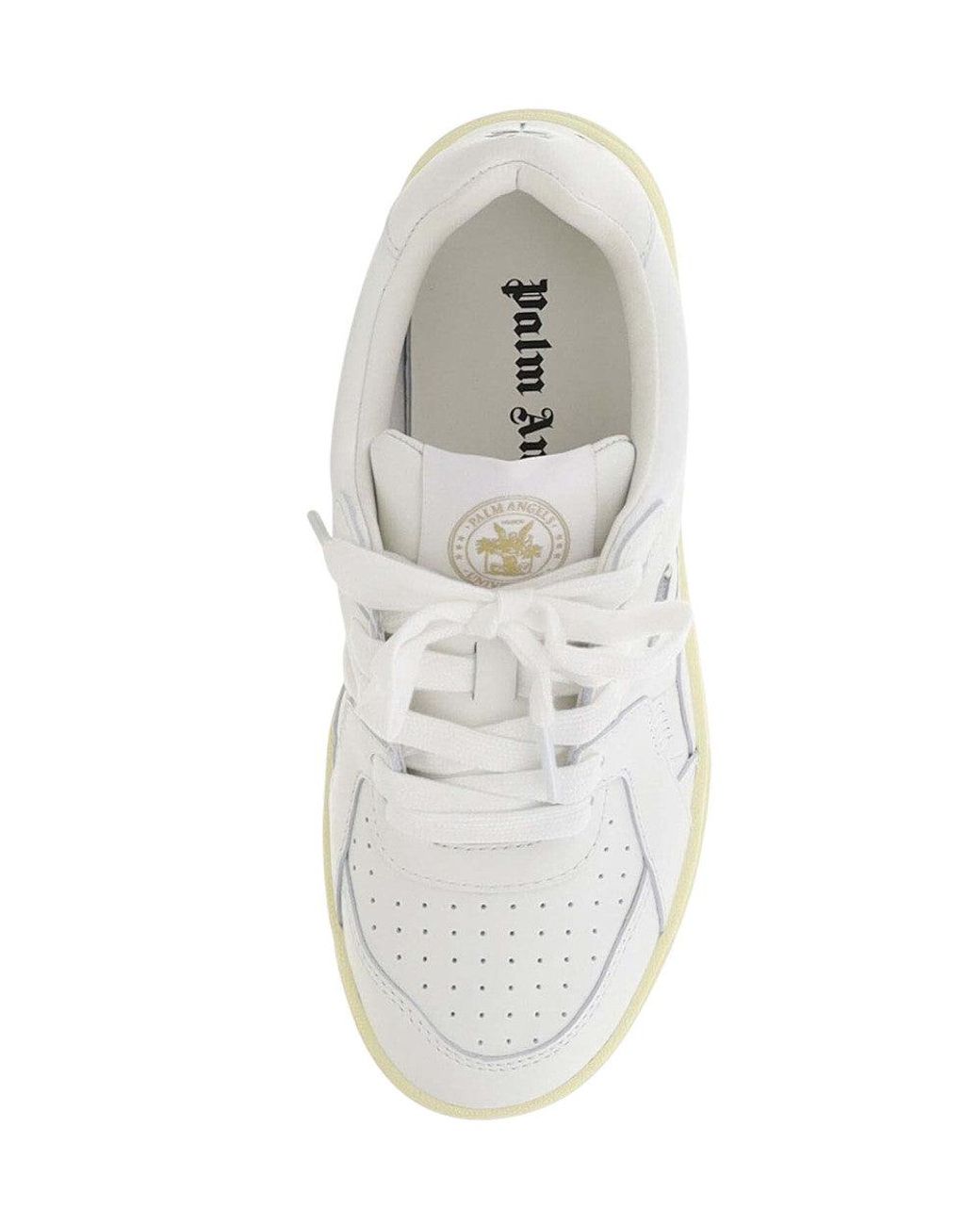 Palm Angels White Logo Sneakers