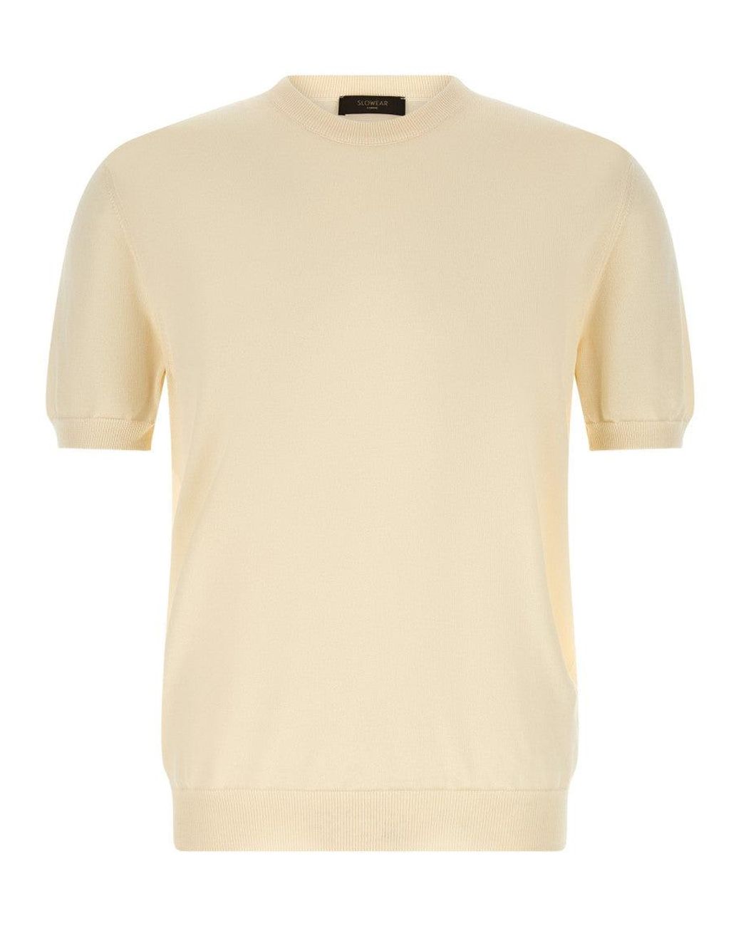 Zanone Natural Cotton Sweater for men