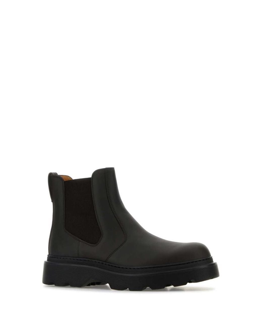 Tod's Black Stivali Marrone for men