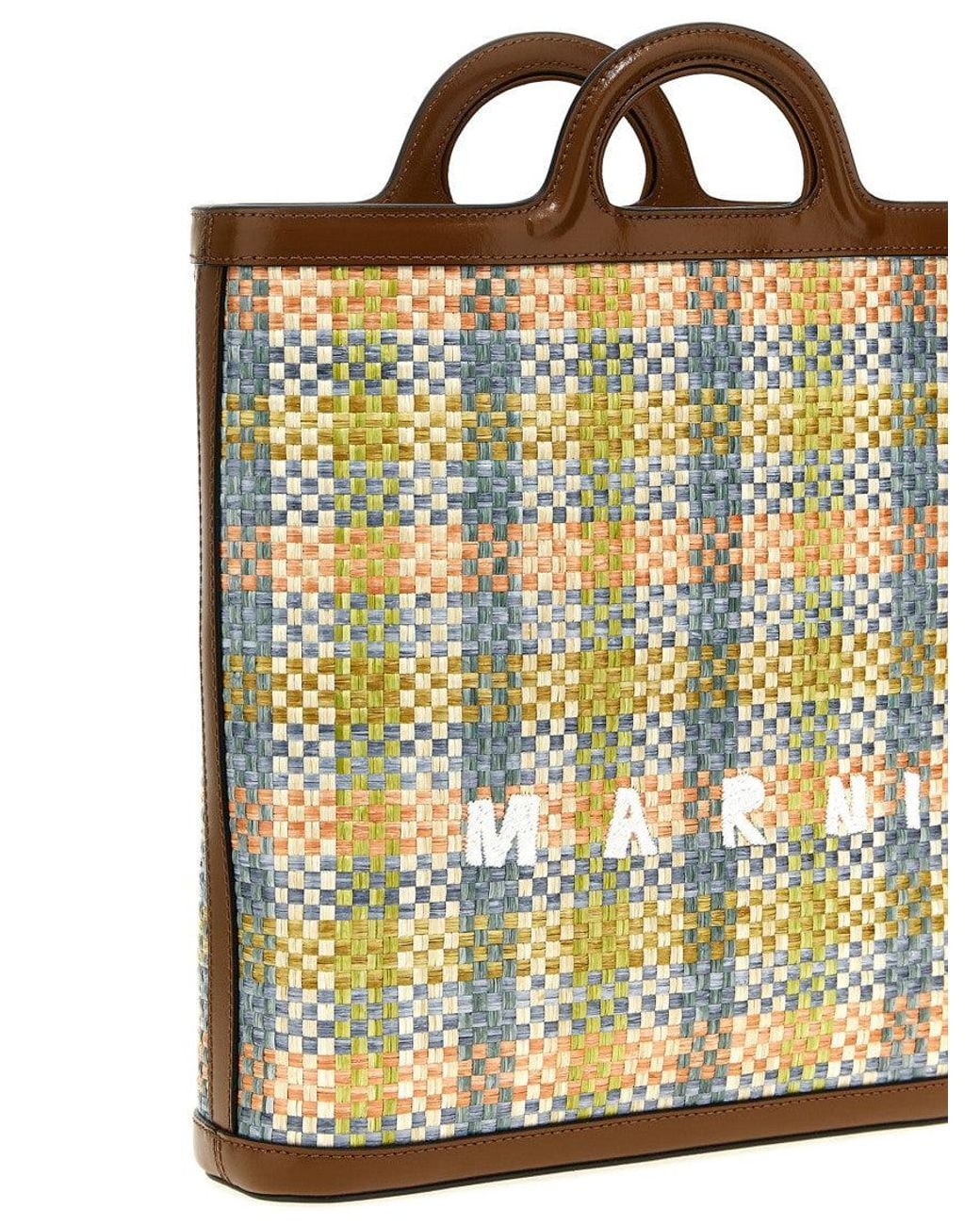 Marni Metallic Tropicalia Tote