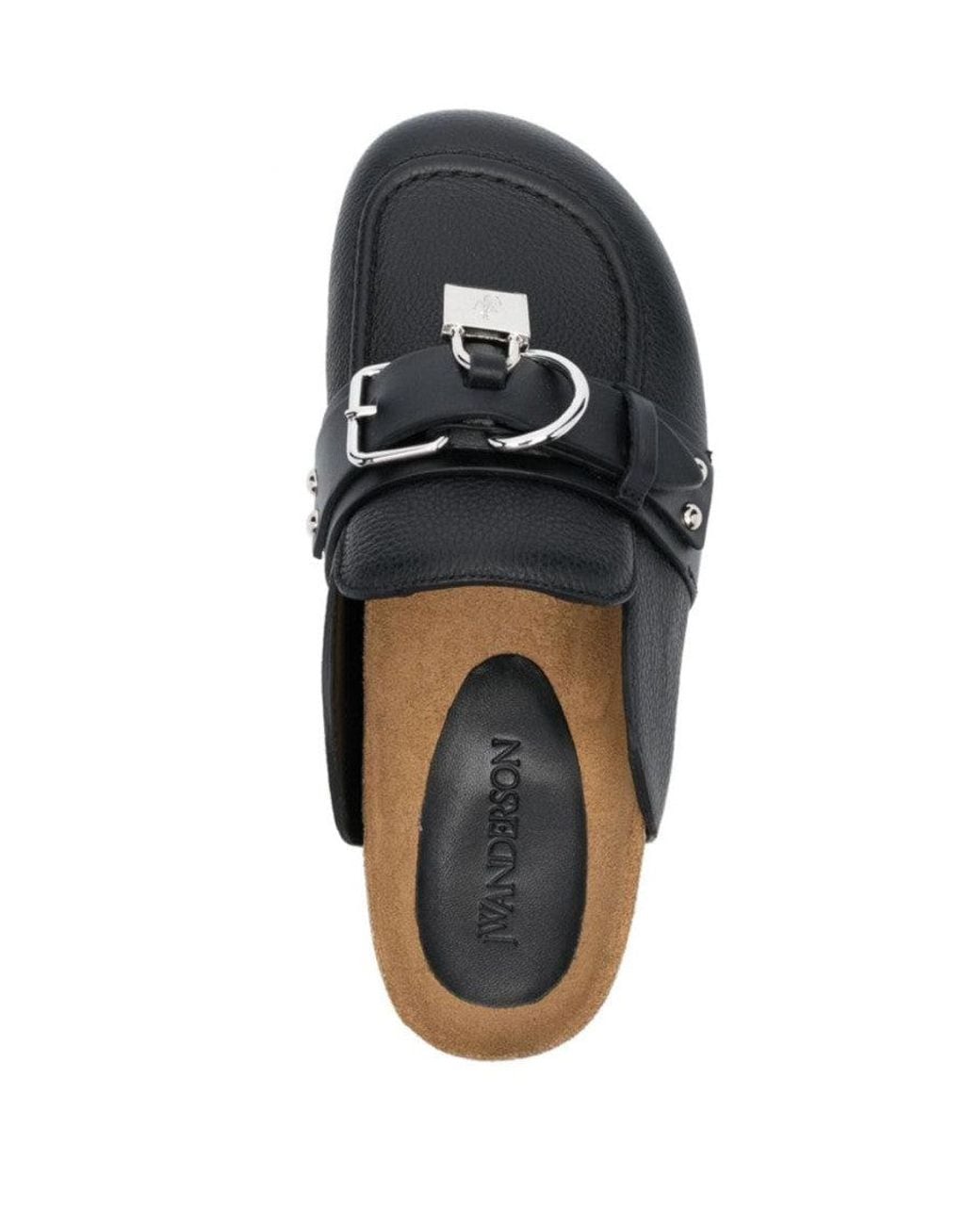 J.W. Anderson Black Leather Mules