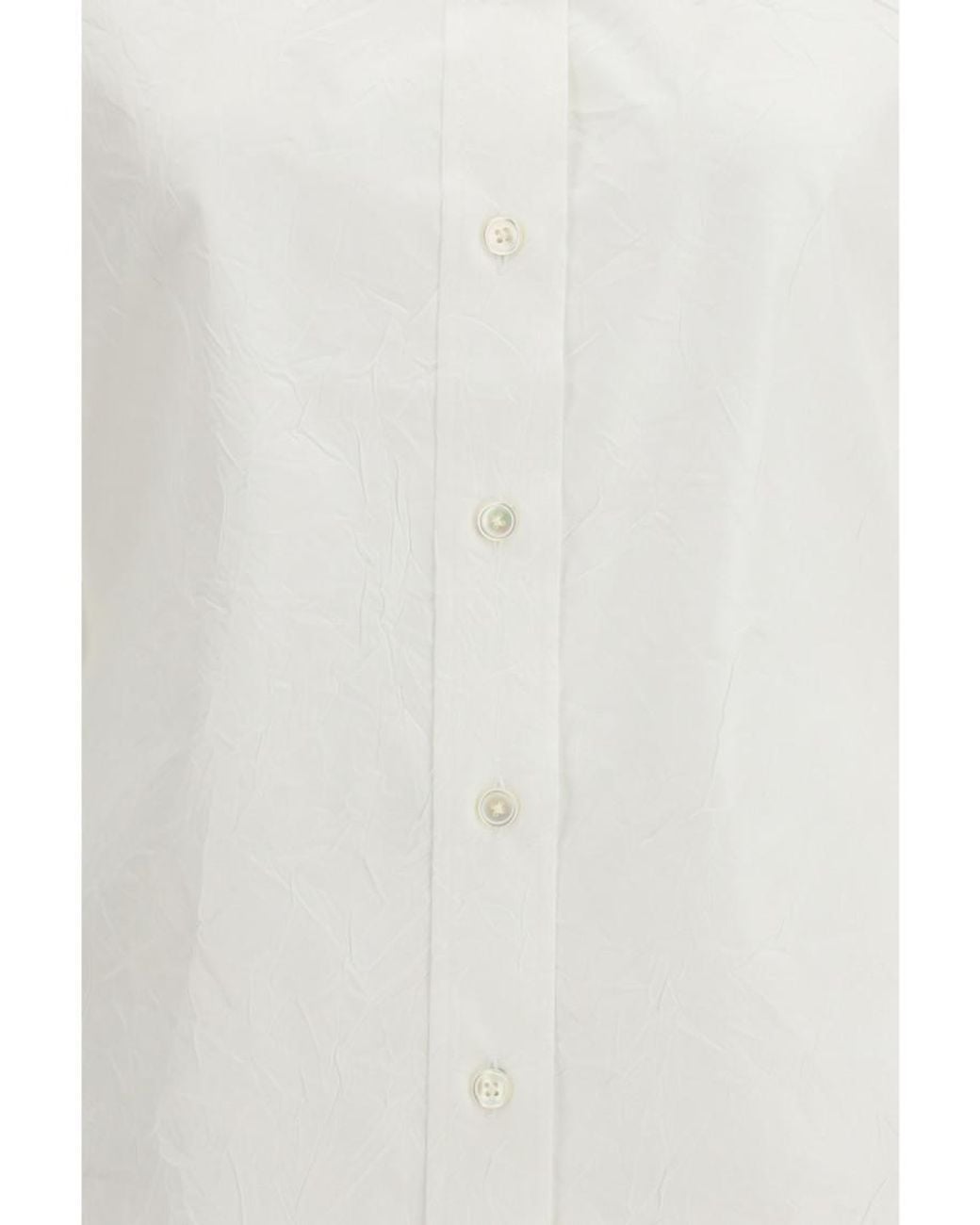 Rohe White Tailored Solid Shirt