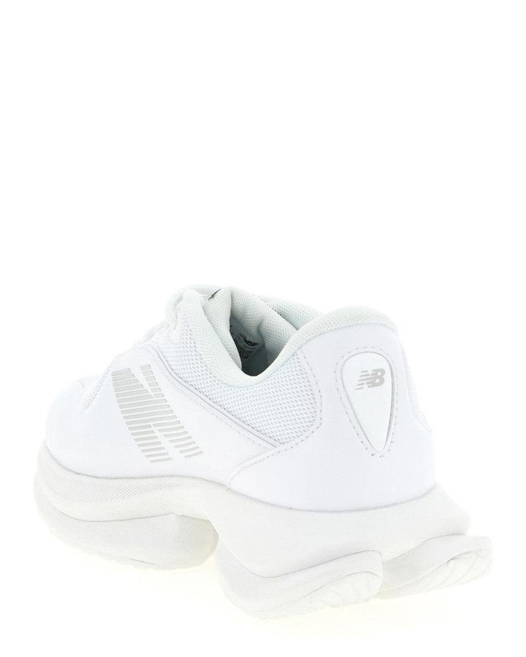 Junya Watanabe White Logo Lace Up Sneakers for men