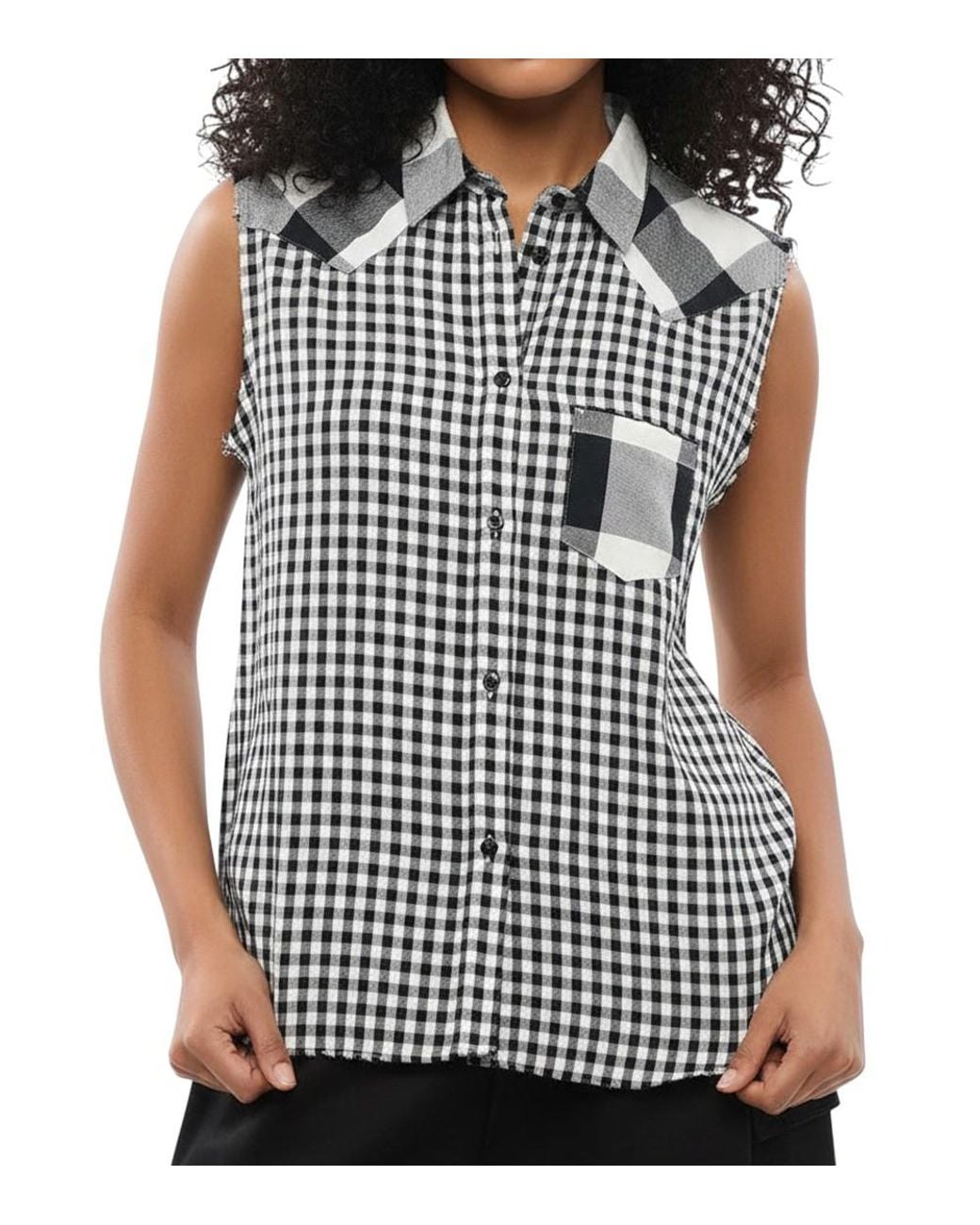 Woolrich Black Regular Gingham Shirt