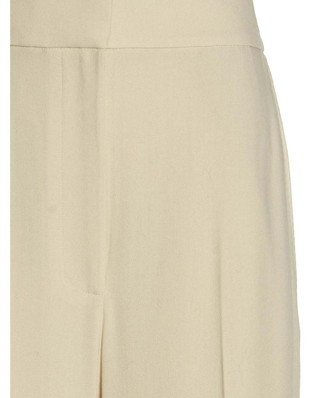 Khaite Natural Strannly' Pants