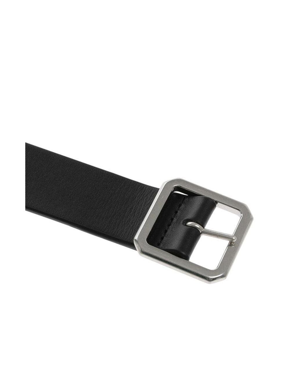 Bottega Veneta Green Logo Buckle Belt for men