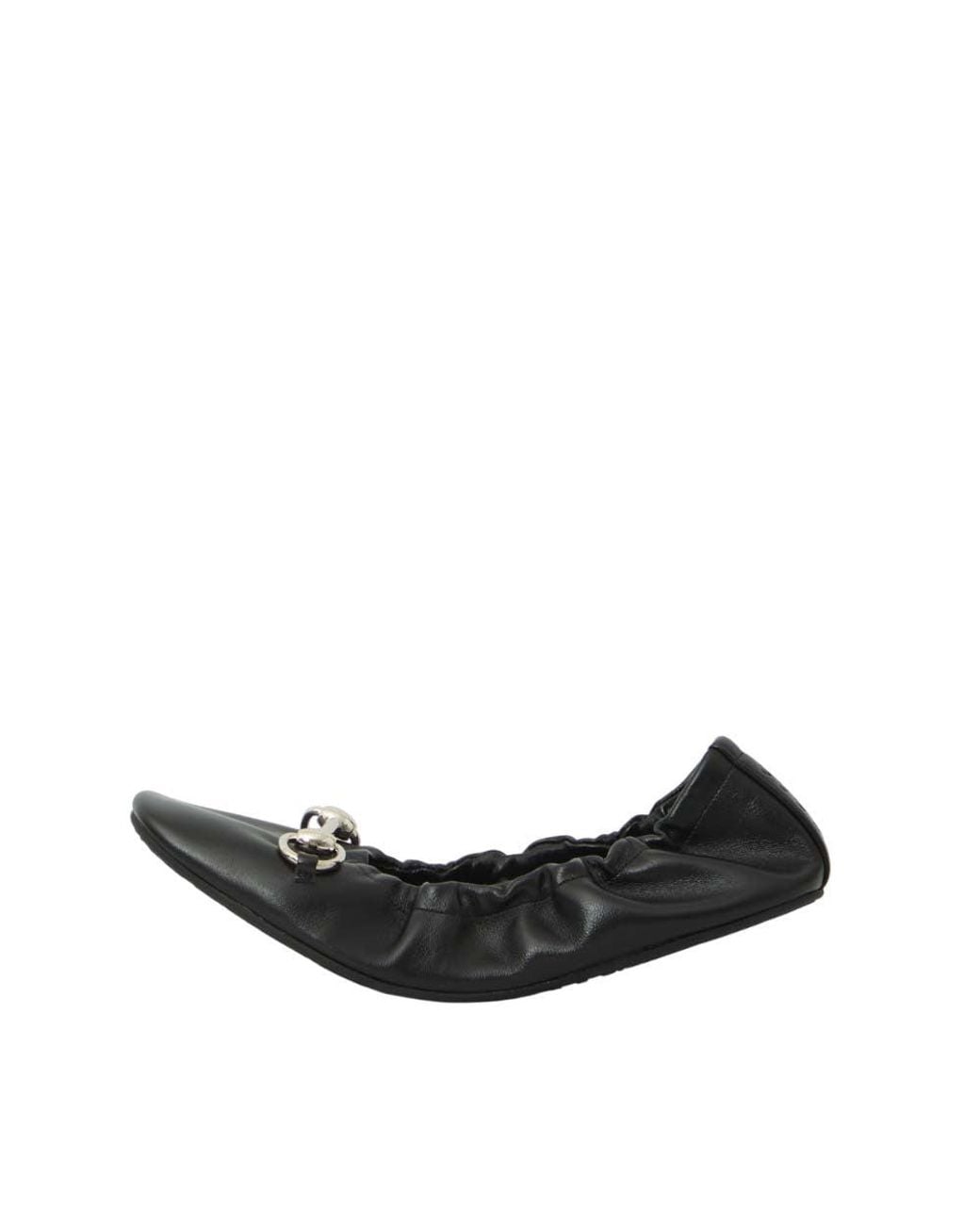 Gucci Black Prima Ballet Flats