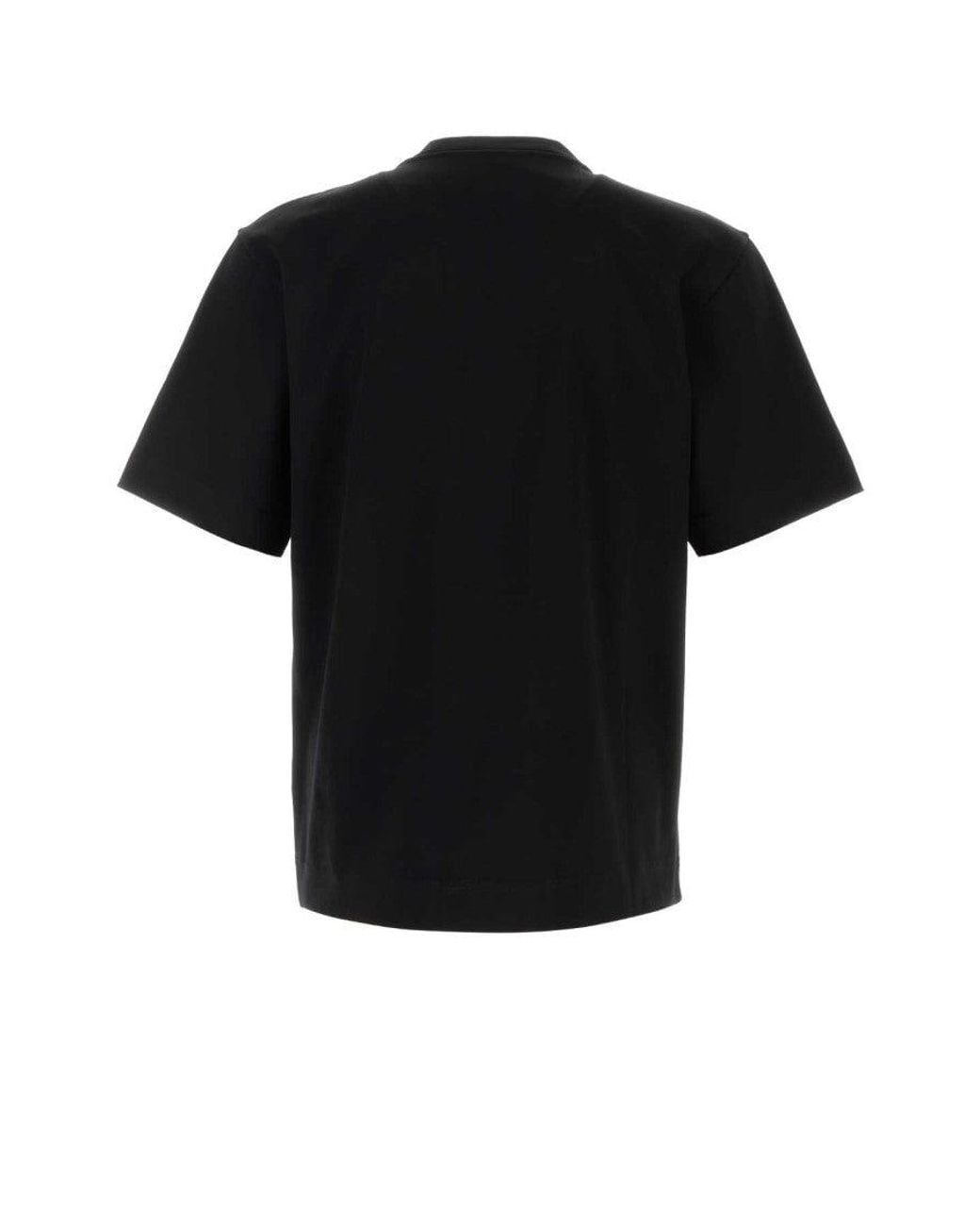 Fendi Black Crew Neck T-Shirt for men