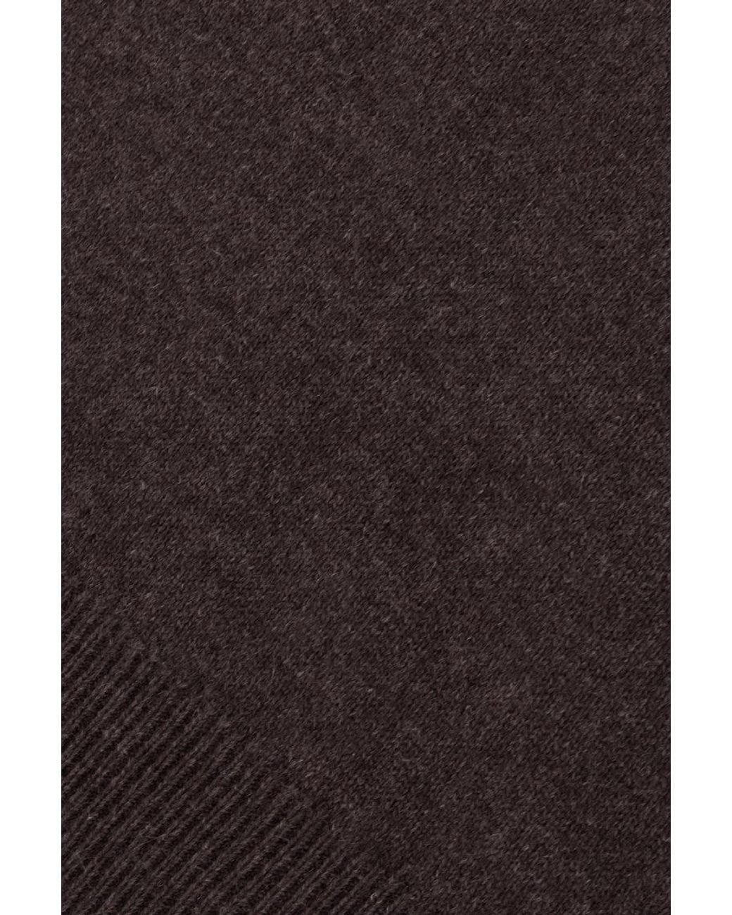 Brunello Cucinelli Gray Dark Knitted Sweater for men