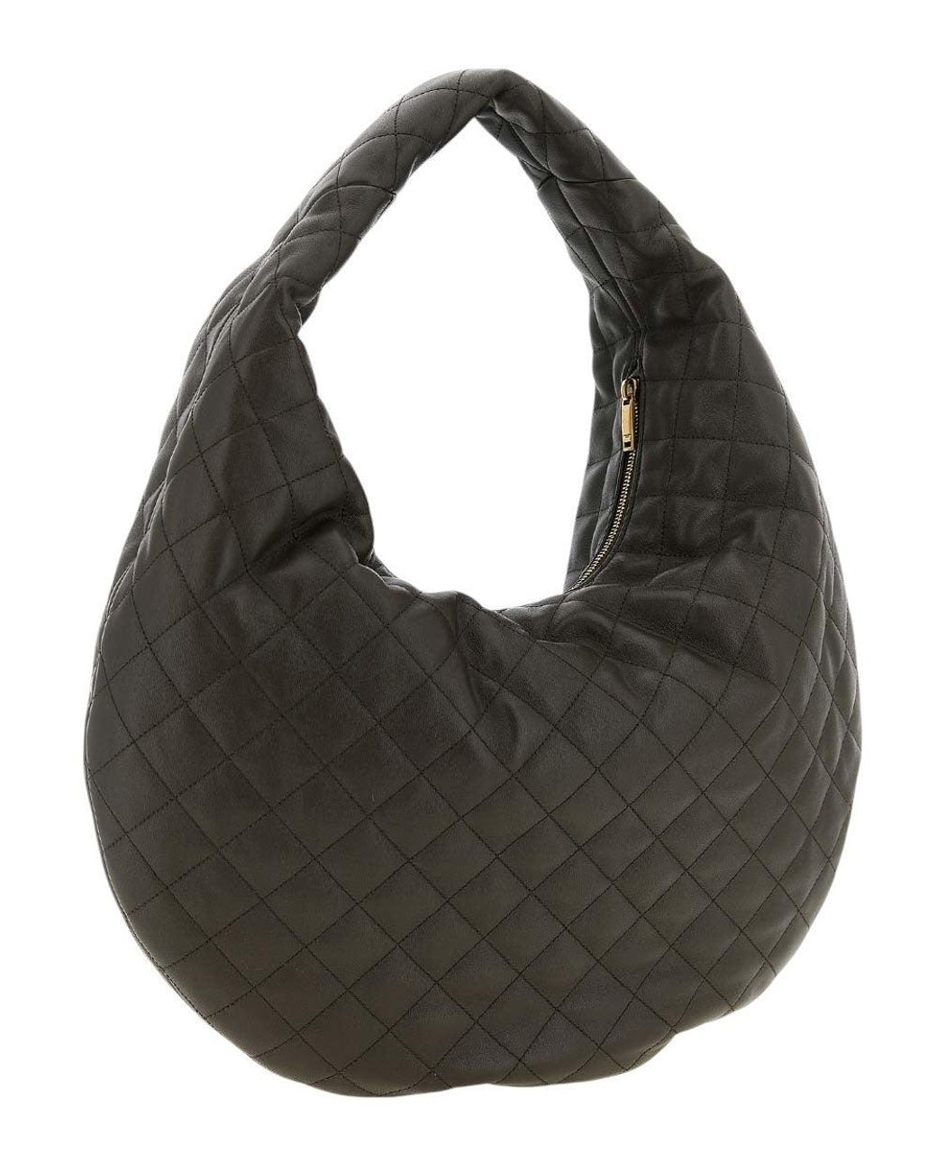 Saint Laurent Black Icare Large Hobo
