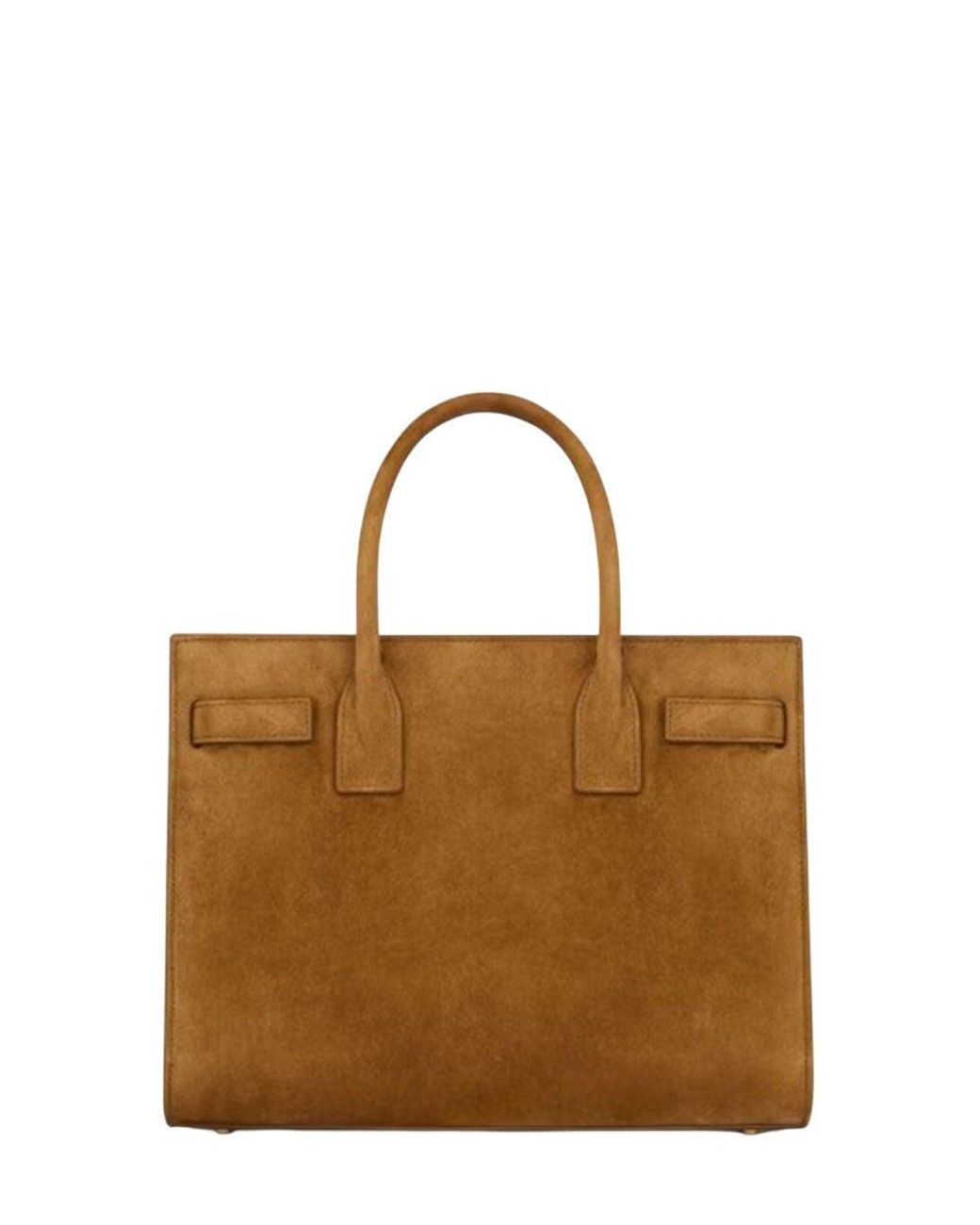 Saint Laurent Brown Sac De Jour Small Satchel