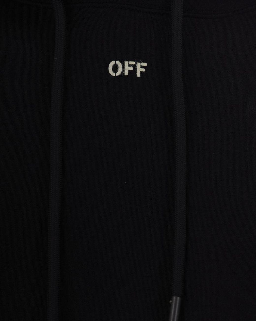 Off-White c/o Virgil Abloh Blue Hoodie Cotton for men