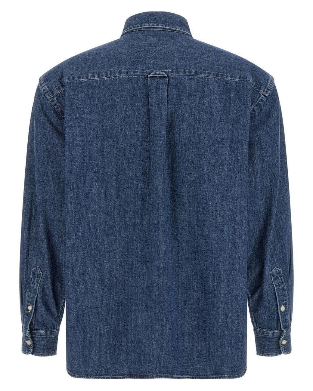 Polo Ralph Lauren Blue Relaxed Logo Shirt