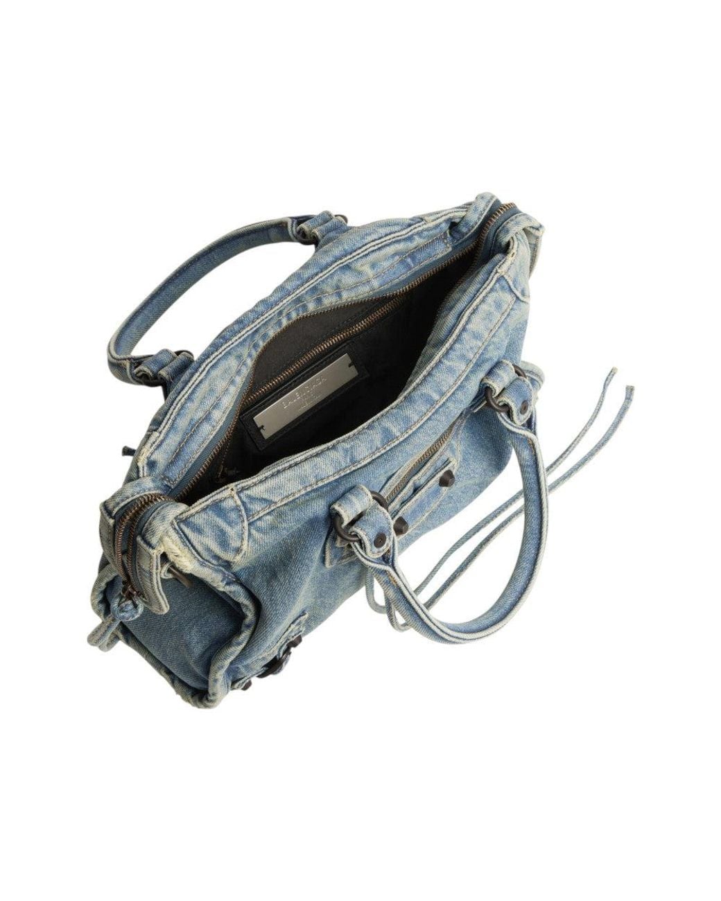 Balenciaga Blue Le City Small Satchel