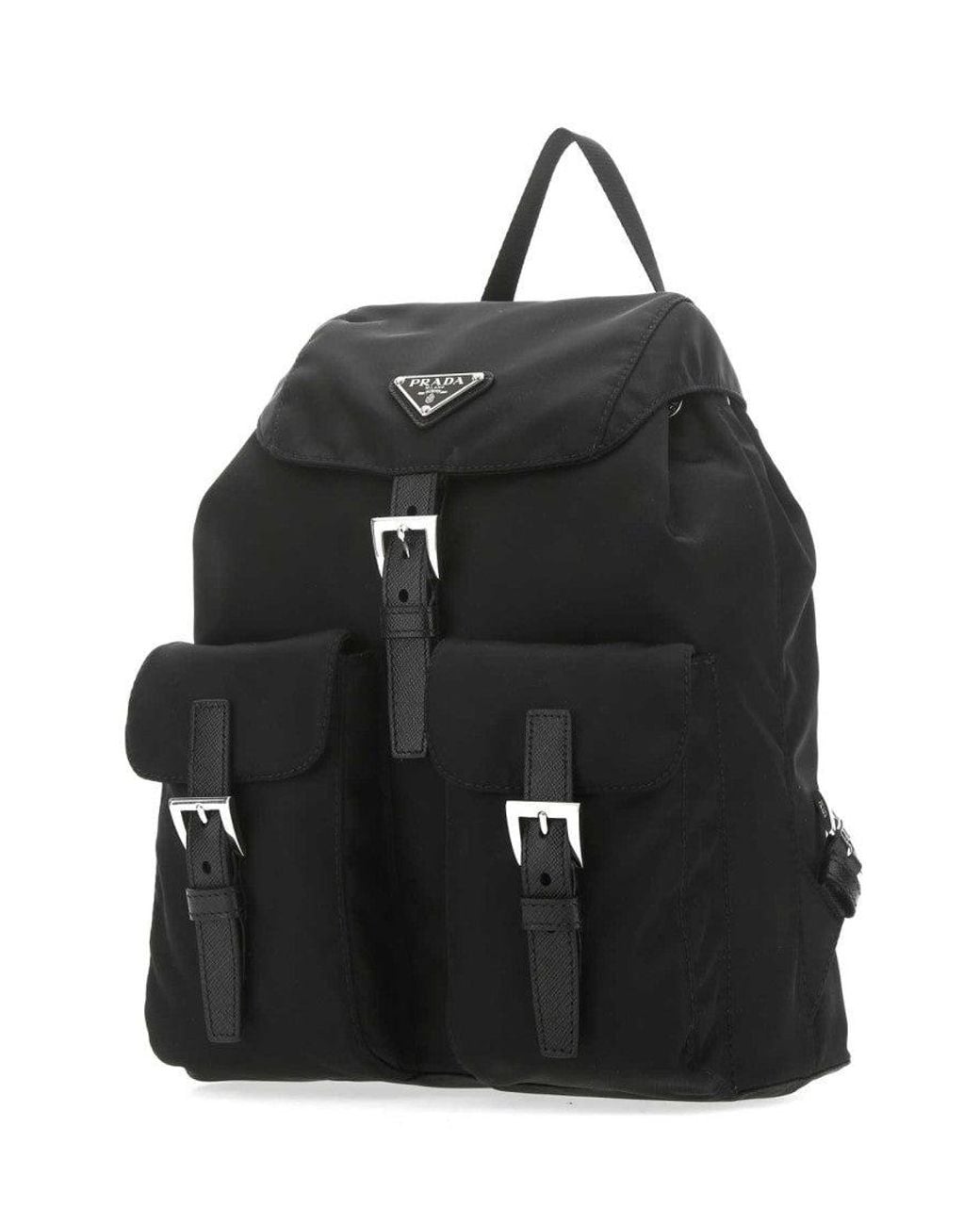 Prada Black Re-Nylon Small Backpack