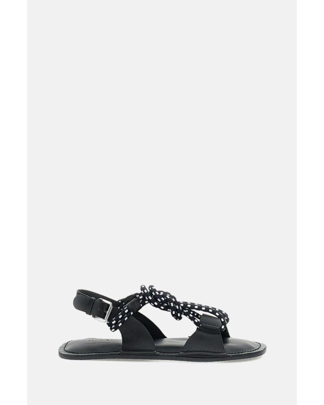Plan C White Open-Toe Sandals
