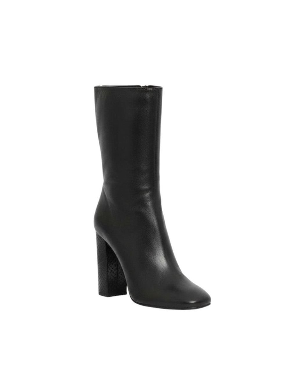 Paris Texas Black Alice Ankle Boots