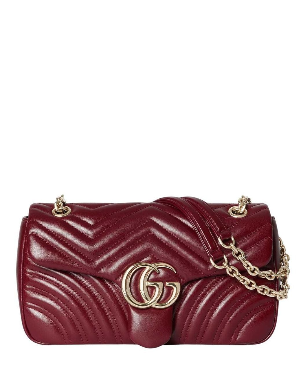 Gucci Purple Marmont Medium Shoulder Bag