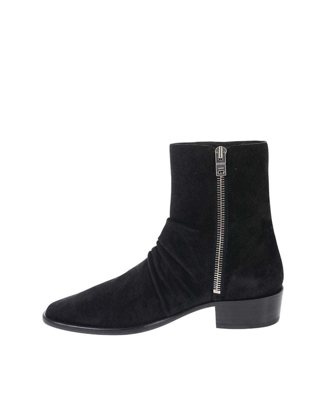 Amiri Black Suede Chelsea Boots for men