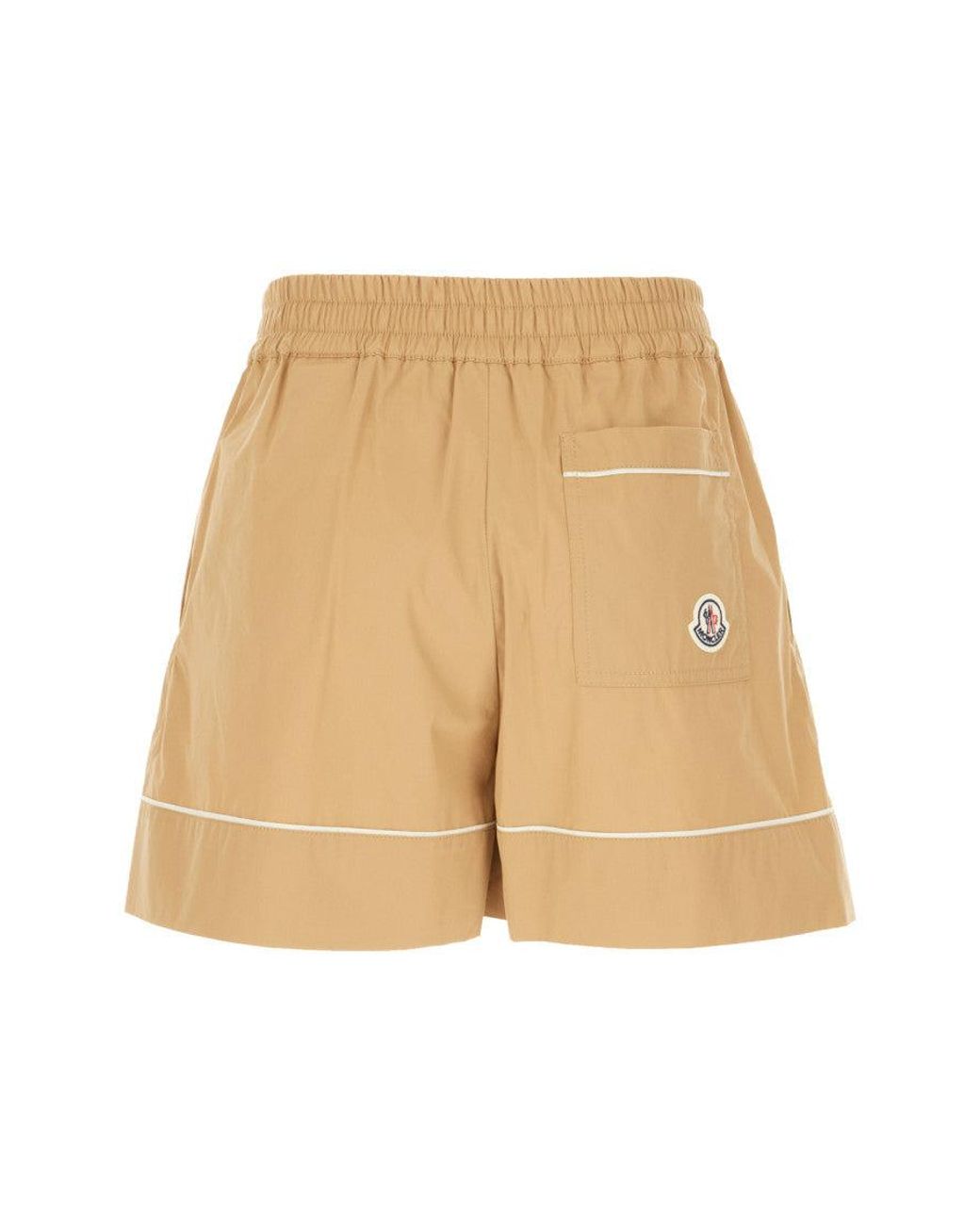 Moncler Natural Solid Shorts
