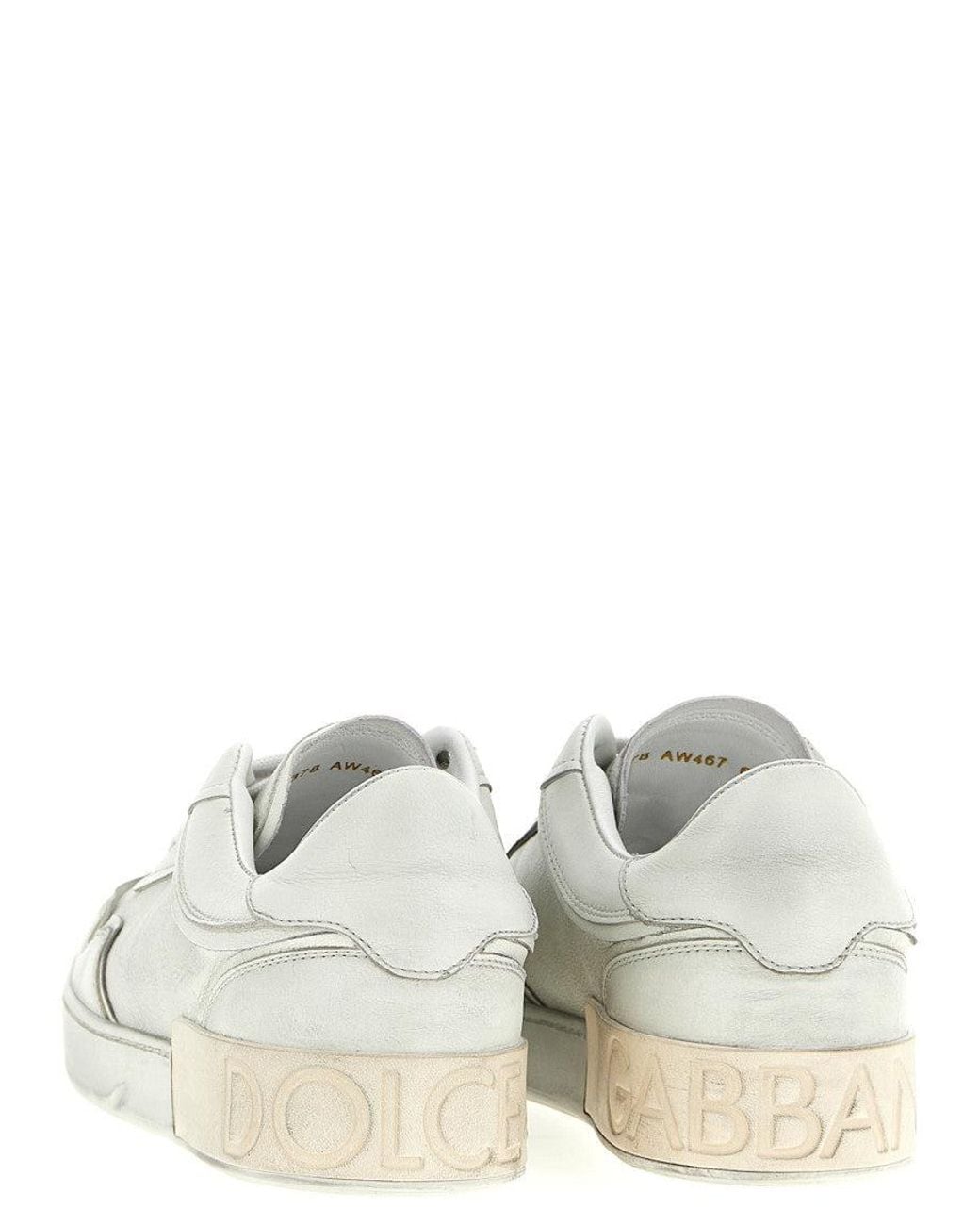 Dolce & Gabbana White Dolce & Gabbana Portofino Sneaker for men