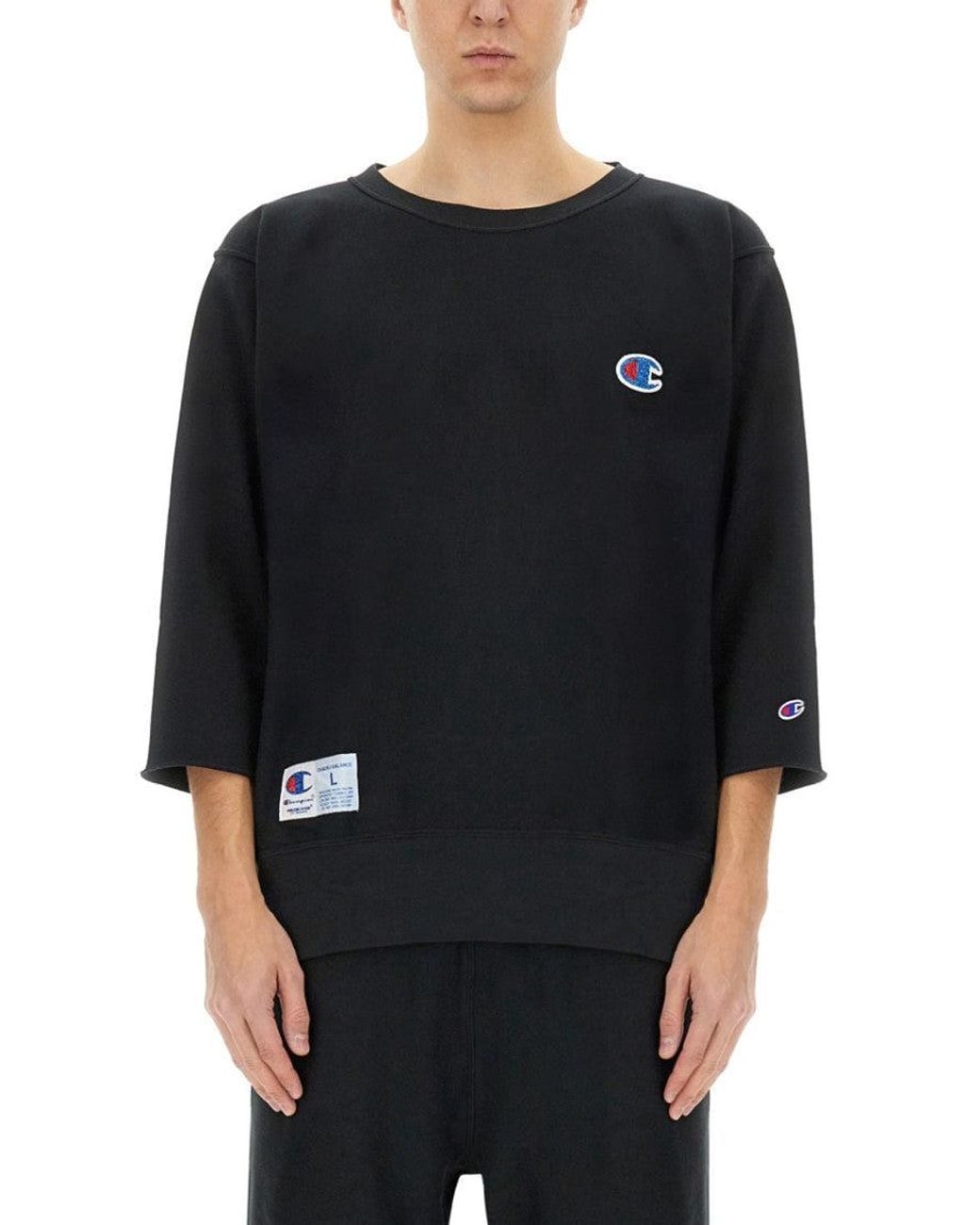 Undercover Black Champion X T-Shirt for men