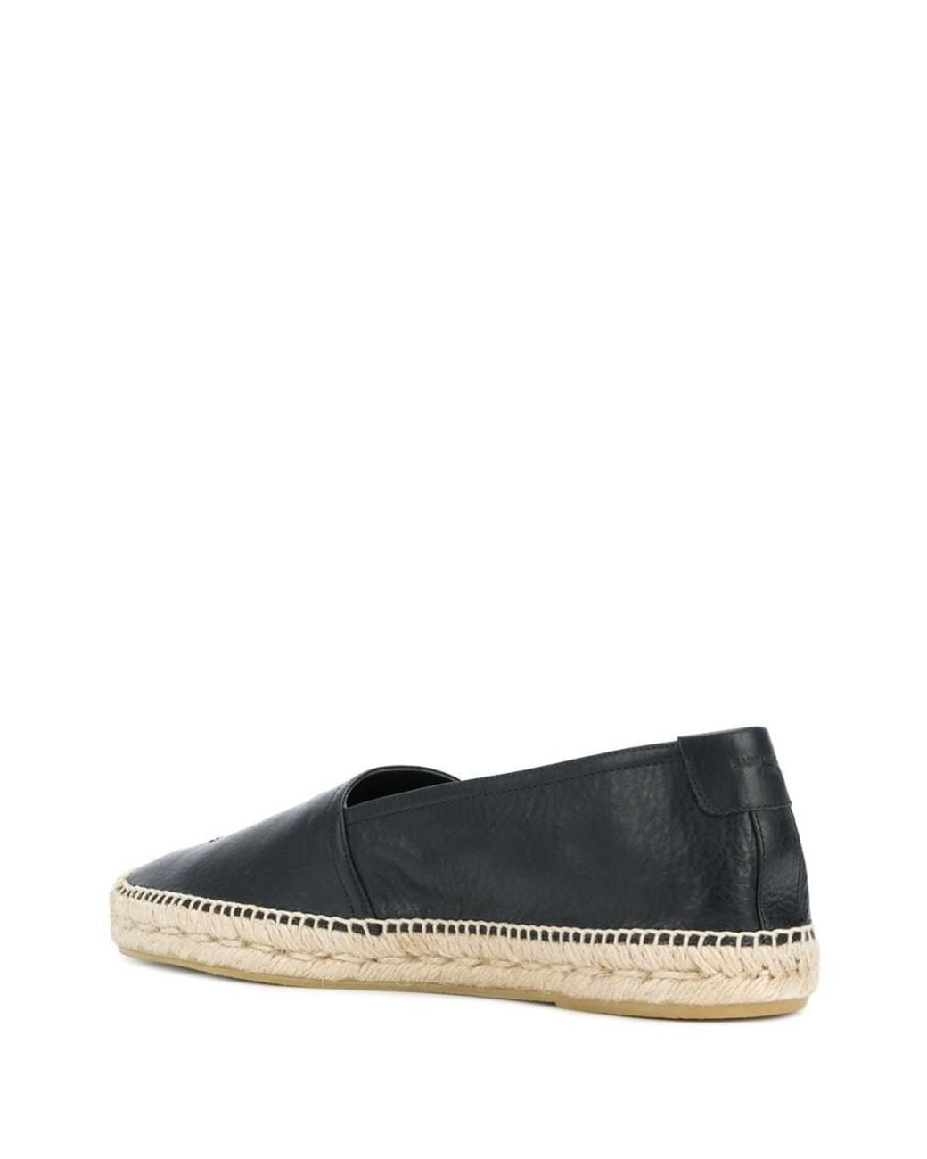 Saint Laurent Blue Leather Espadrilles for men
