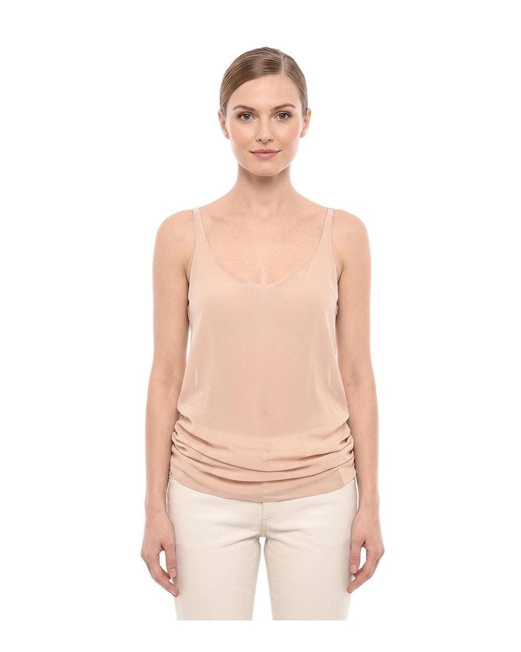 DSquared² Pink Scoop Neck Top