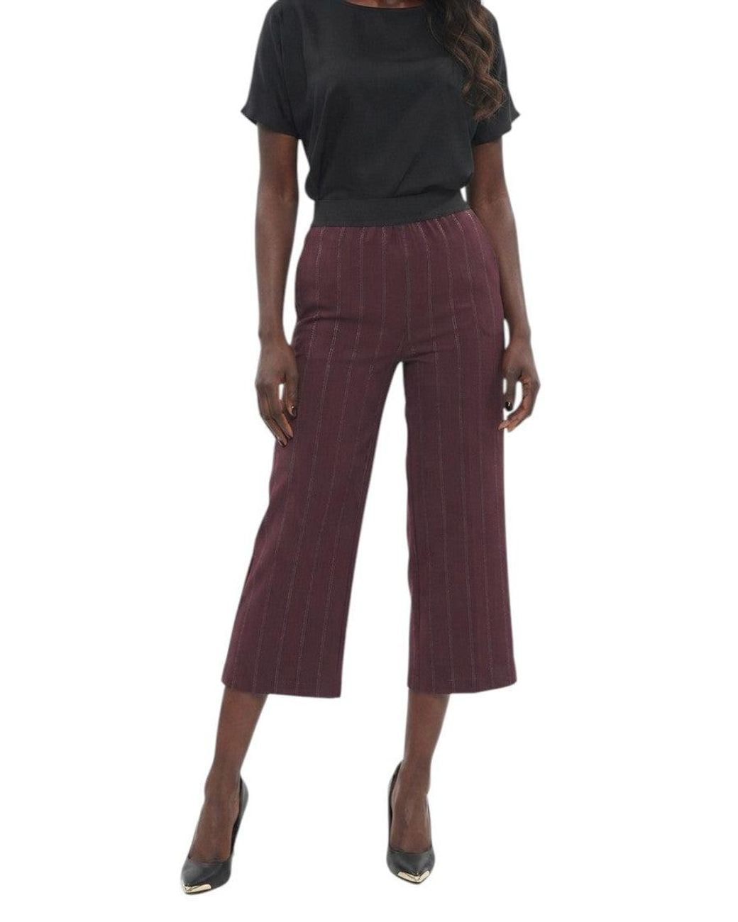 Stella McCartney Purple Flared Pants
