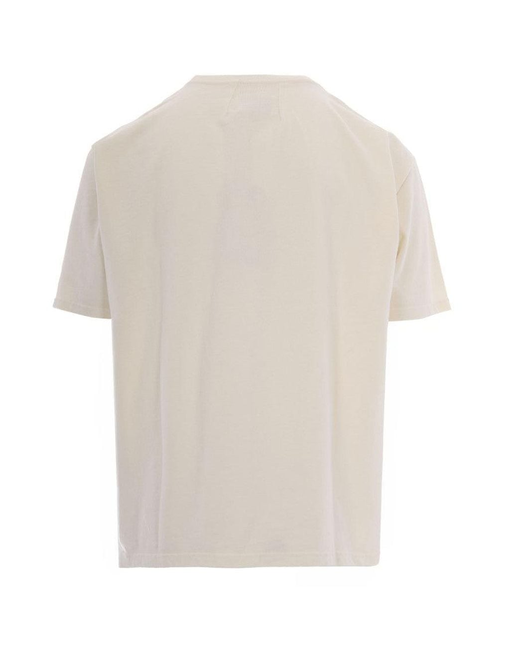 Rhude White Off Crew Neck T-Shirt for men