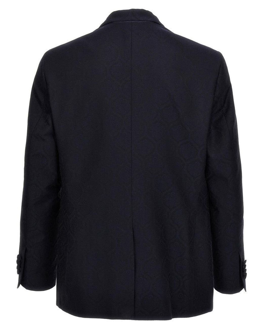 Etro Blue Peaked Lapel Blazer for men