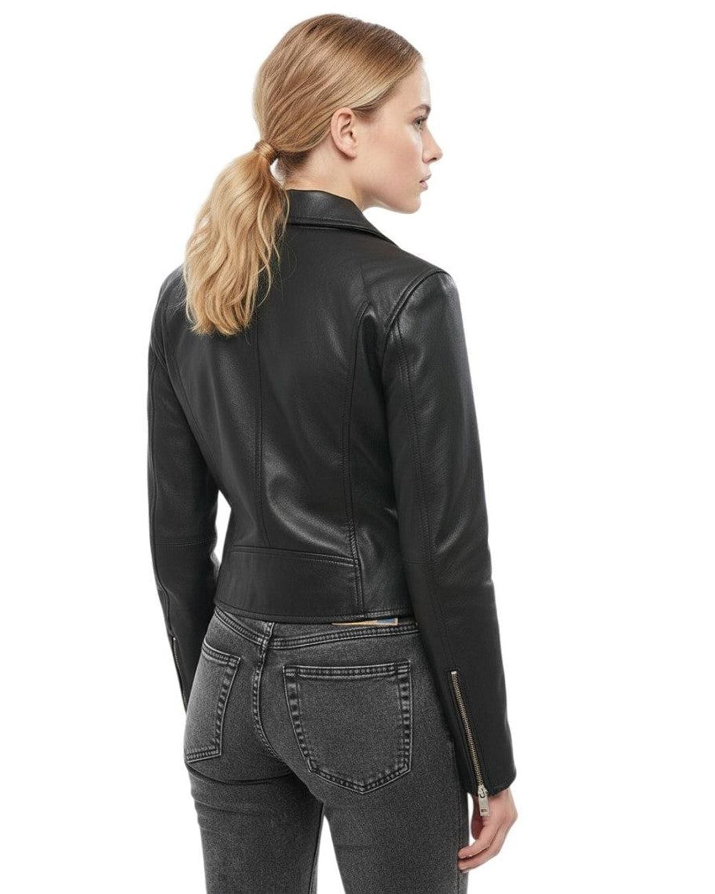 DIESEL Black Solid Shirt Collar Jacket
