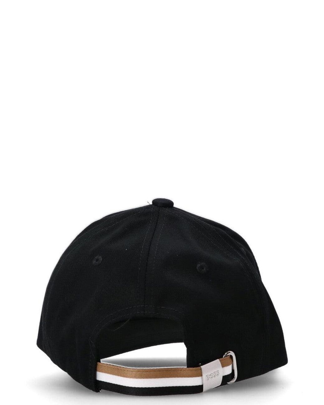 Boss Black Logo Baseball Cap for men