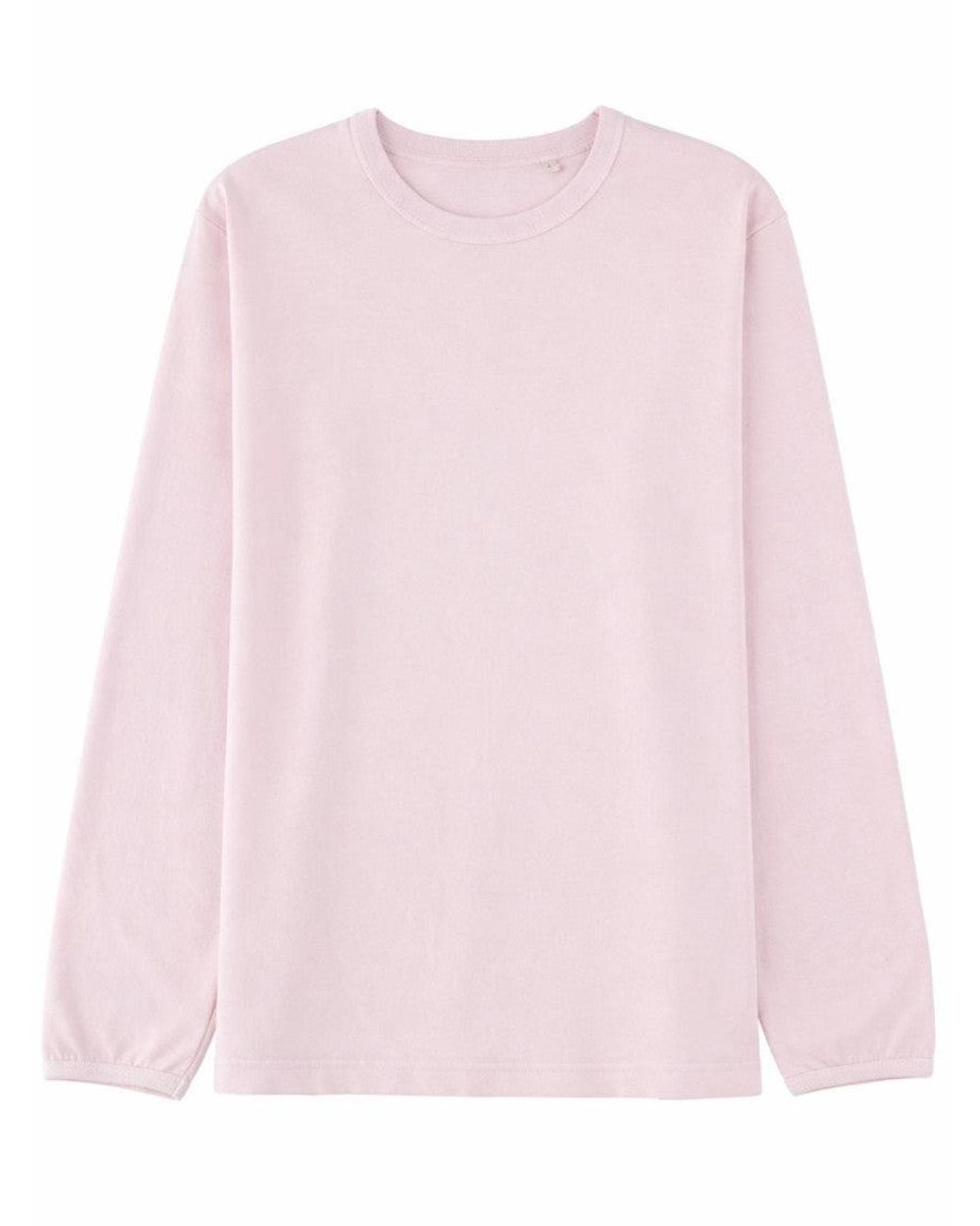 sunflower Pink Solid Crew Neck T-Shirt for men