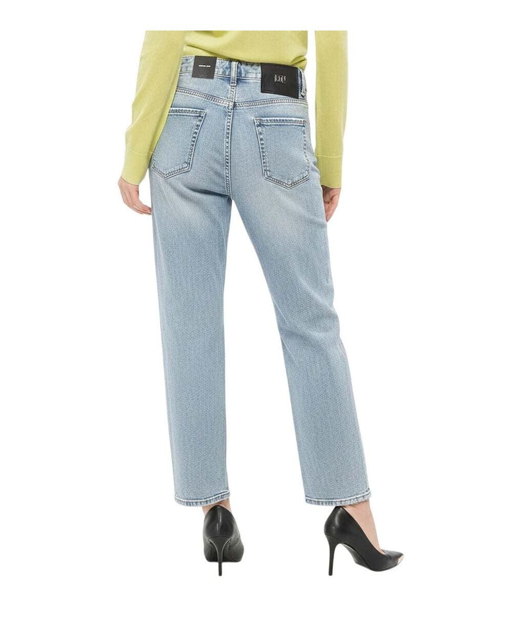 DSquared² Blue Regular High Rise Jeans