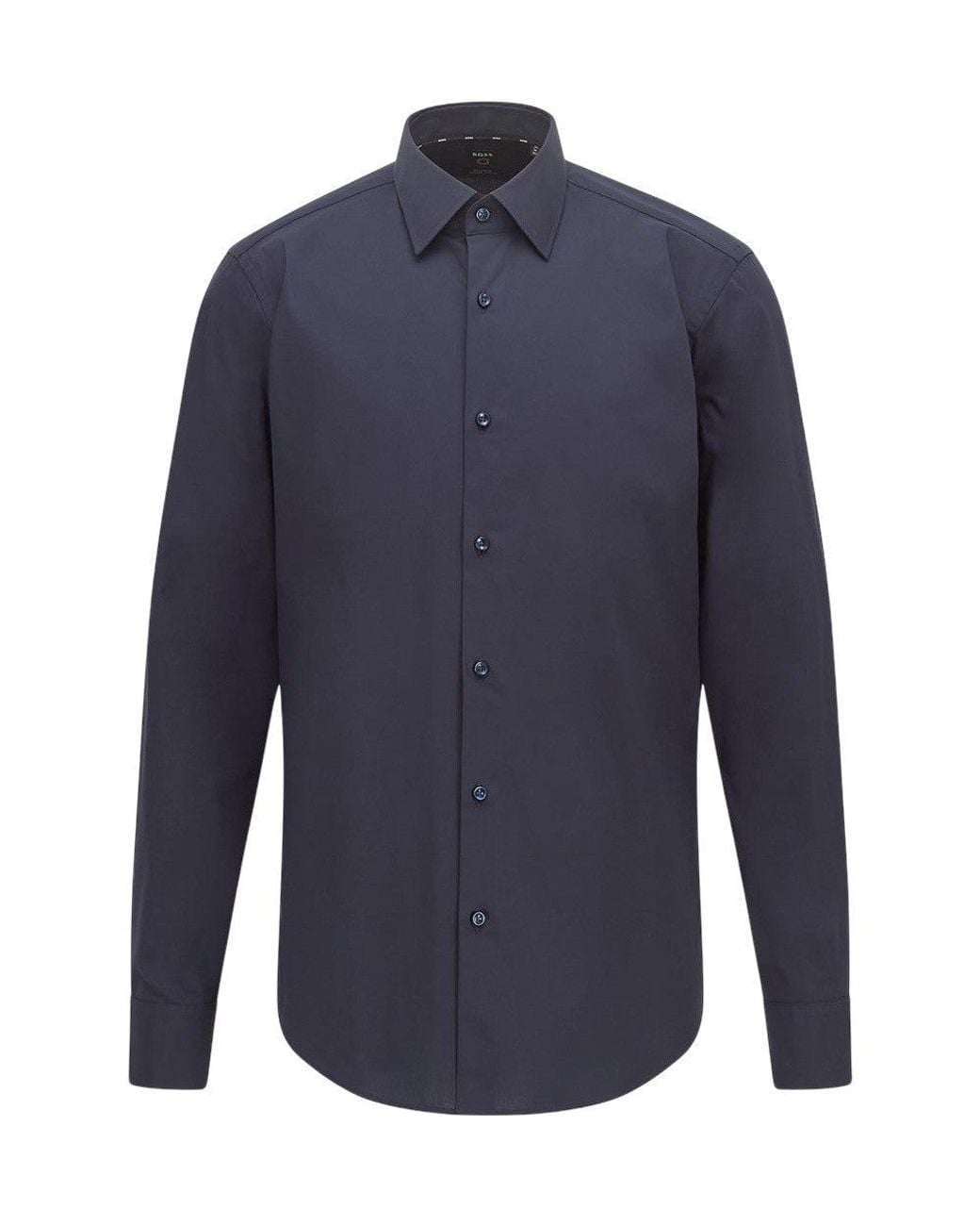 Boss Blue Solid Shirts for men