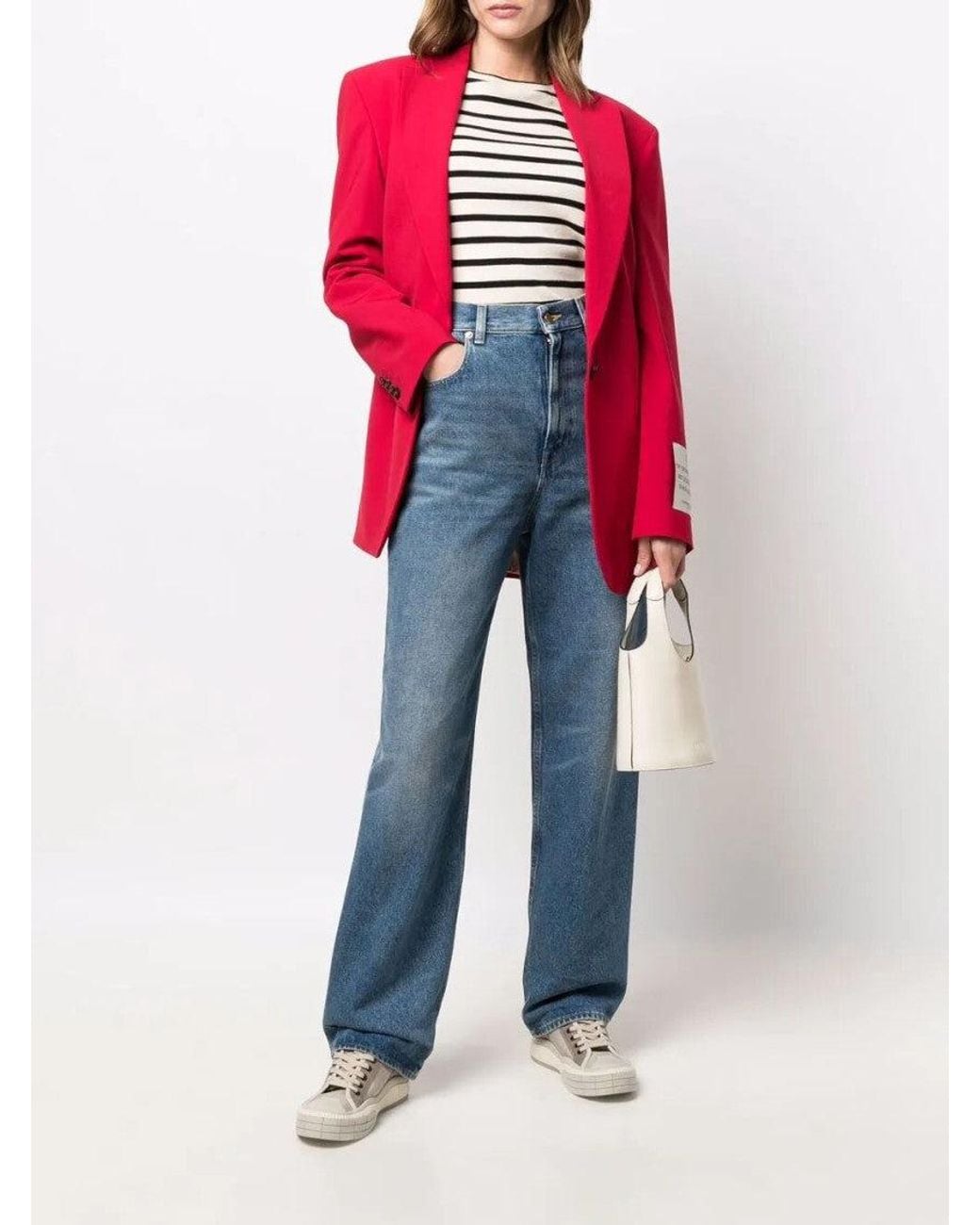 Golden Goose Deluxe Brand Blue Kim Wide-Leg Jeans