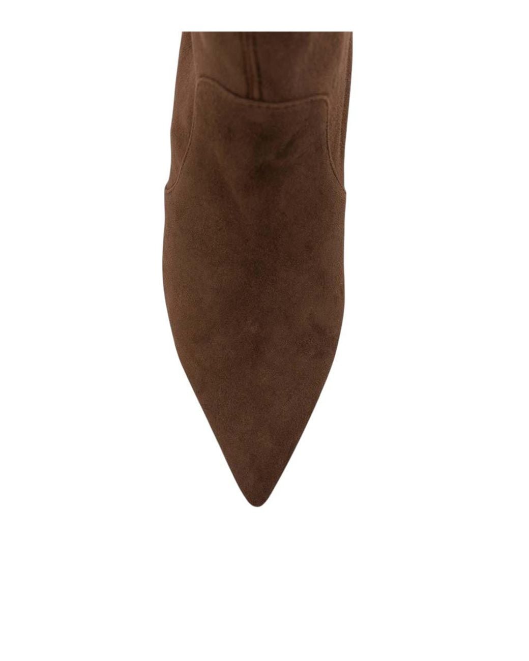 Stuart Weitzman Brown Suede Power Boots