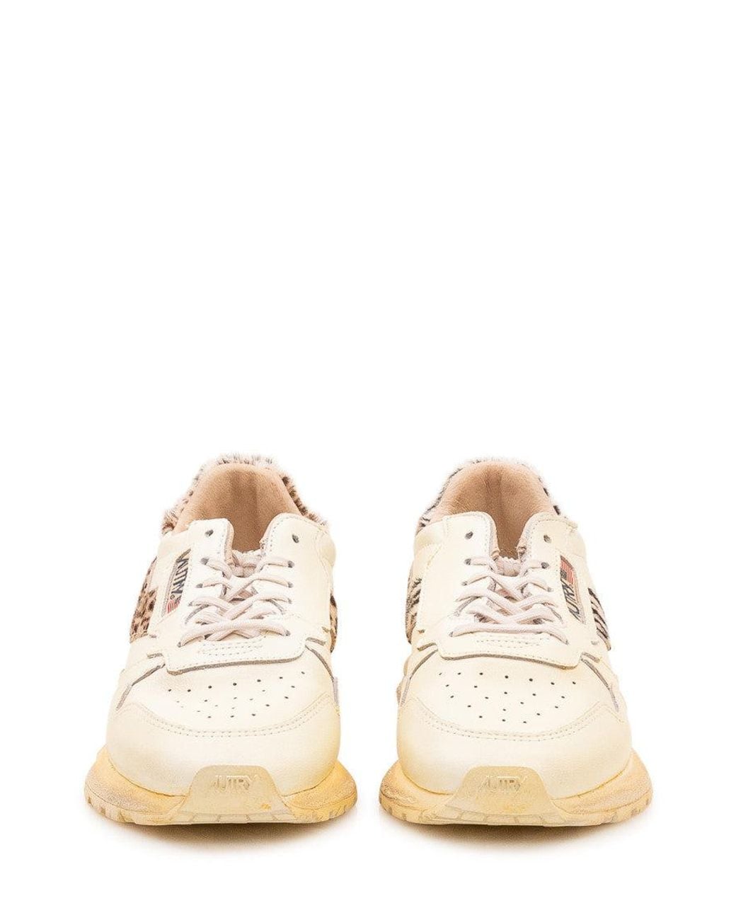 Autry Natural Logo Printed Sneakers