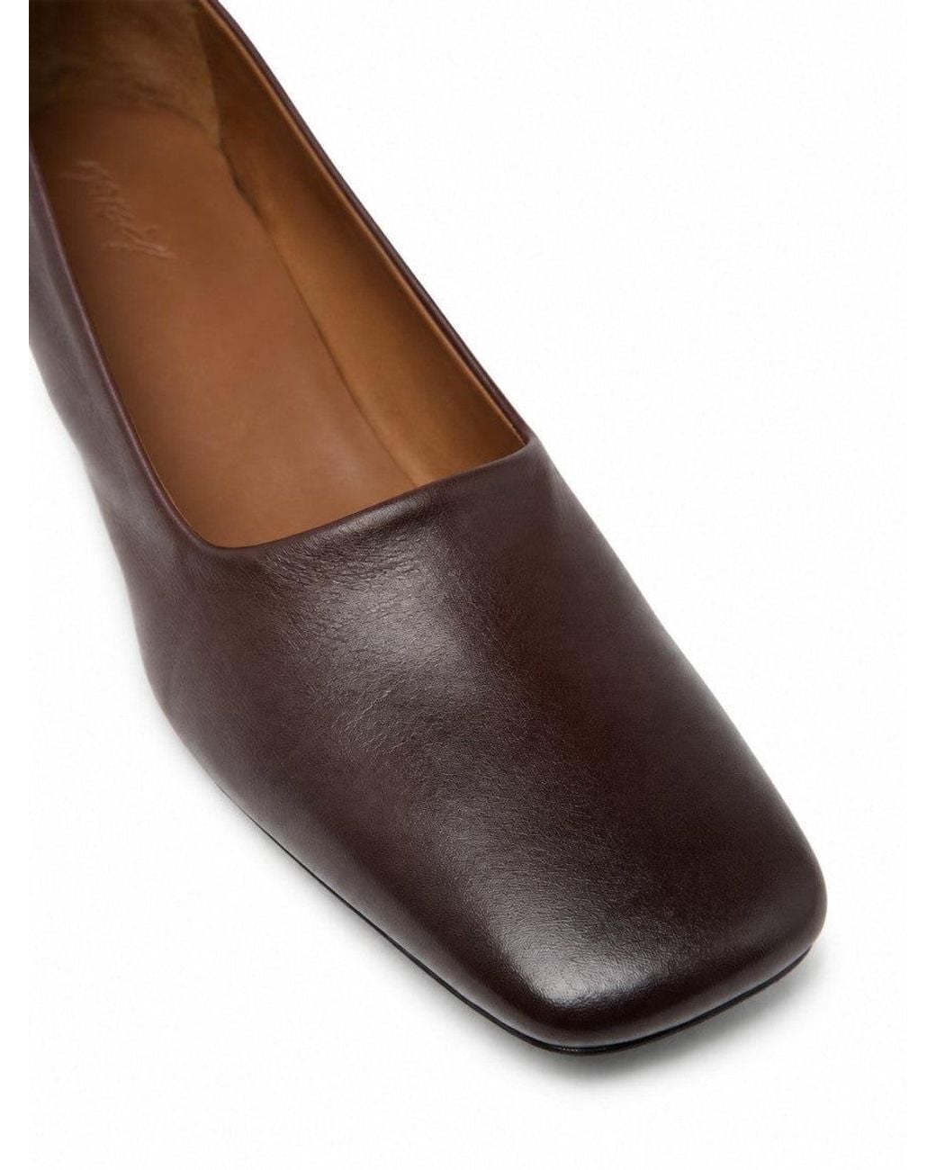Marsèll Brown Leather Pumps